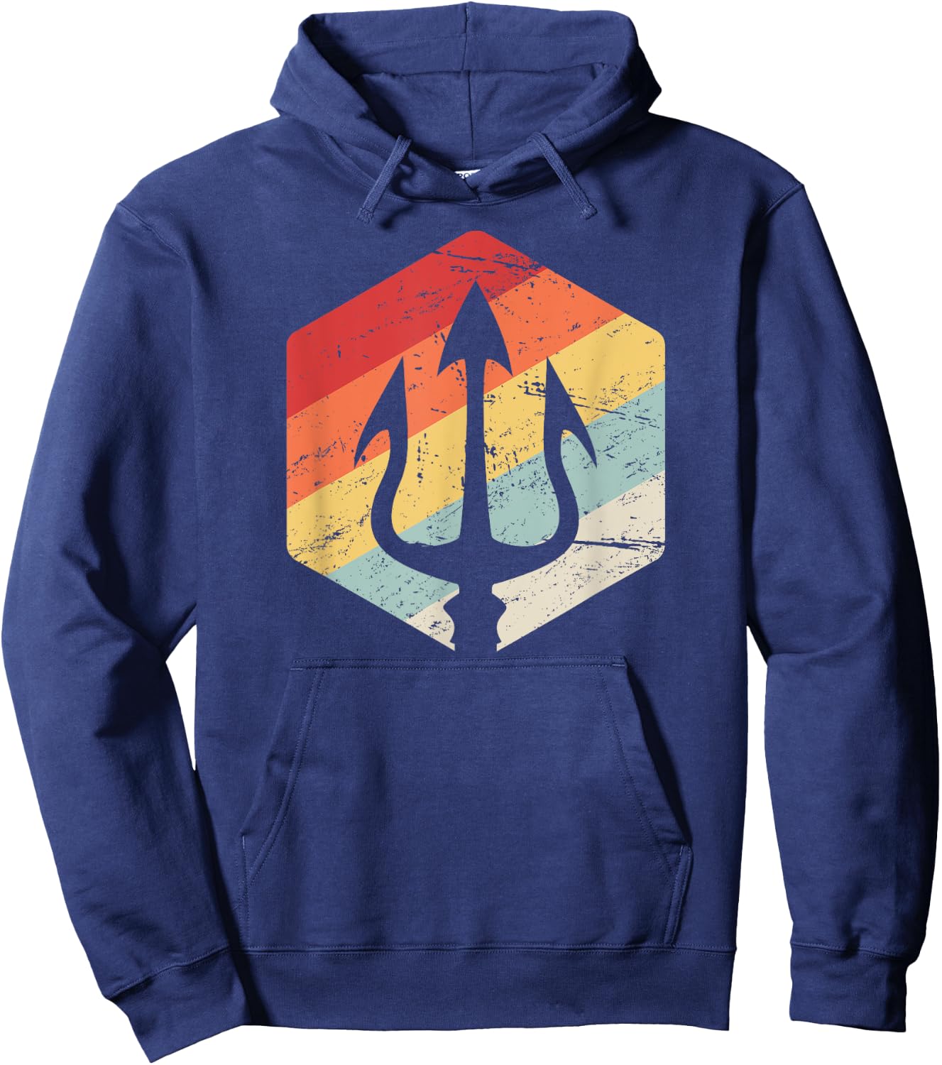 Ancient Greek Mythology - The Odyssey | Retro Hoodie - Hoodie | Navy