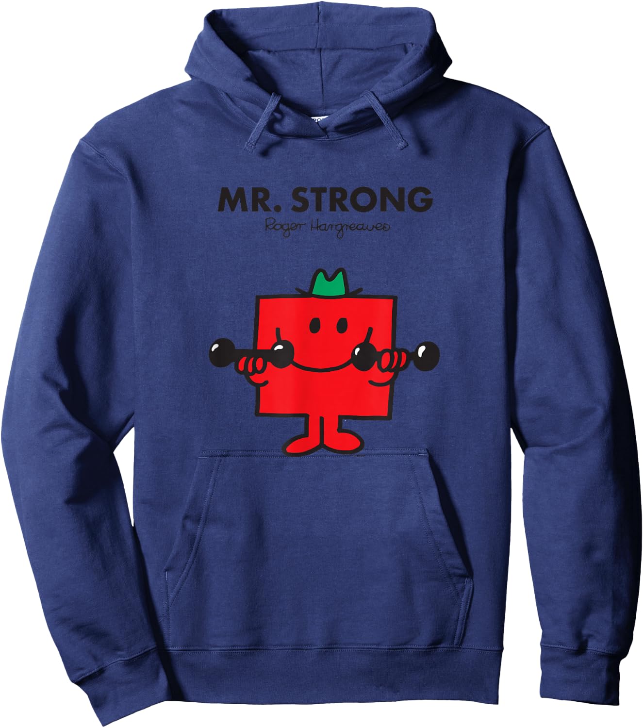 Mr. Men Mr. Strong Hoodie - Hoodie | Navy