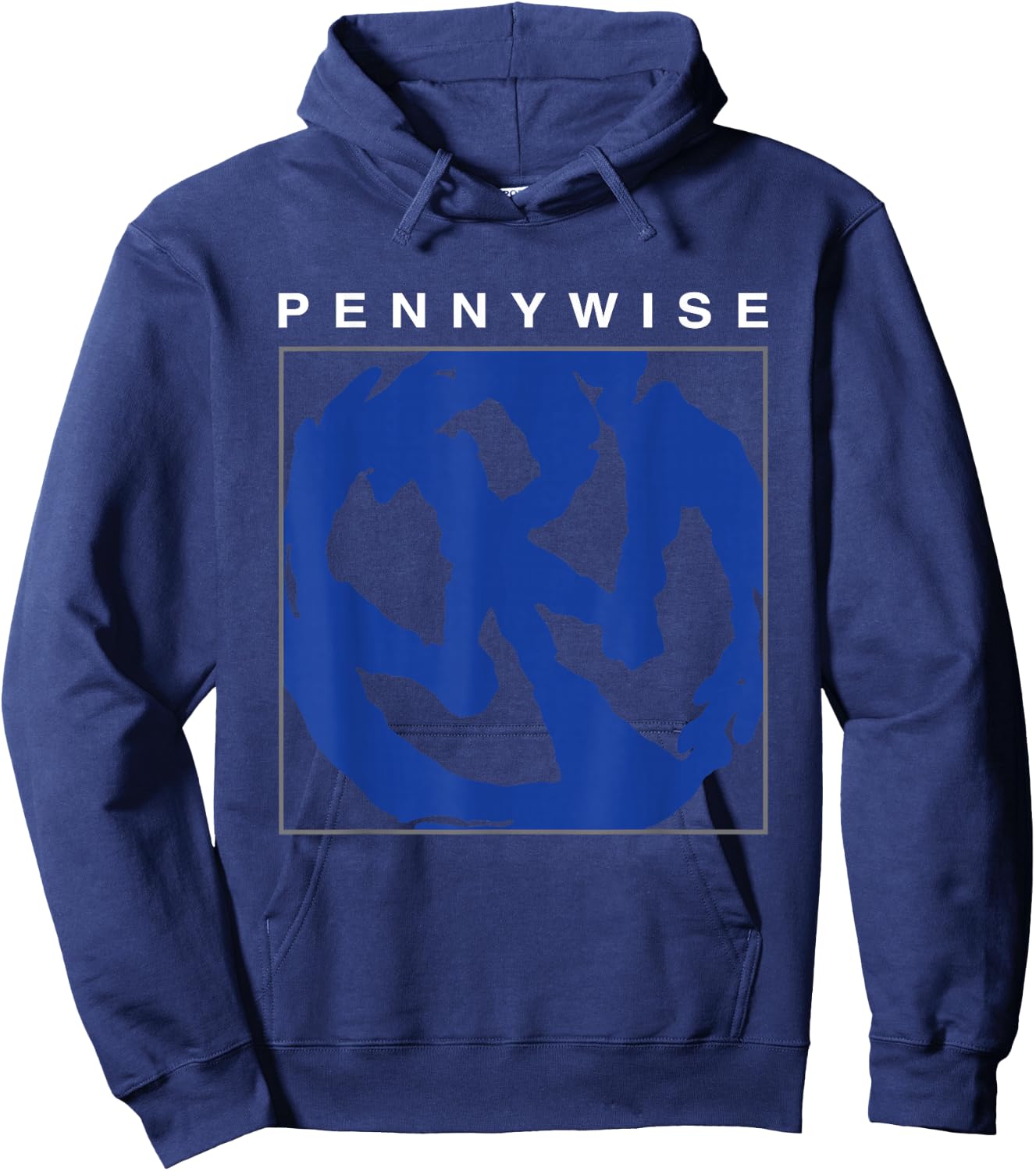 Pennywise - PW Logo - Official Merchandise Hoodie - Hoodie | Navy