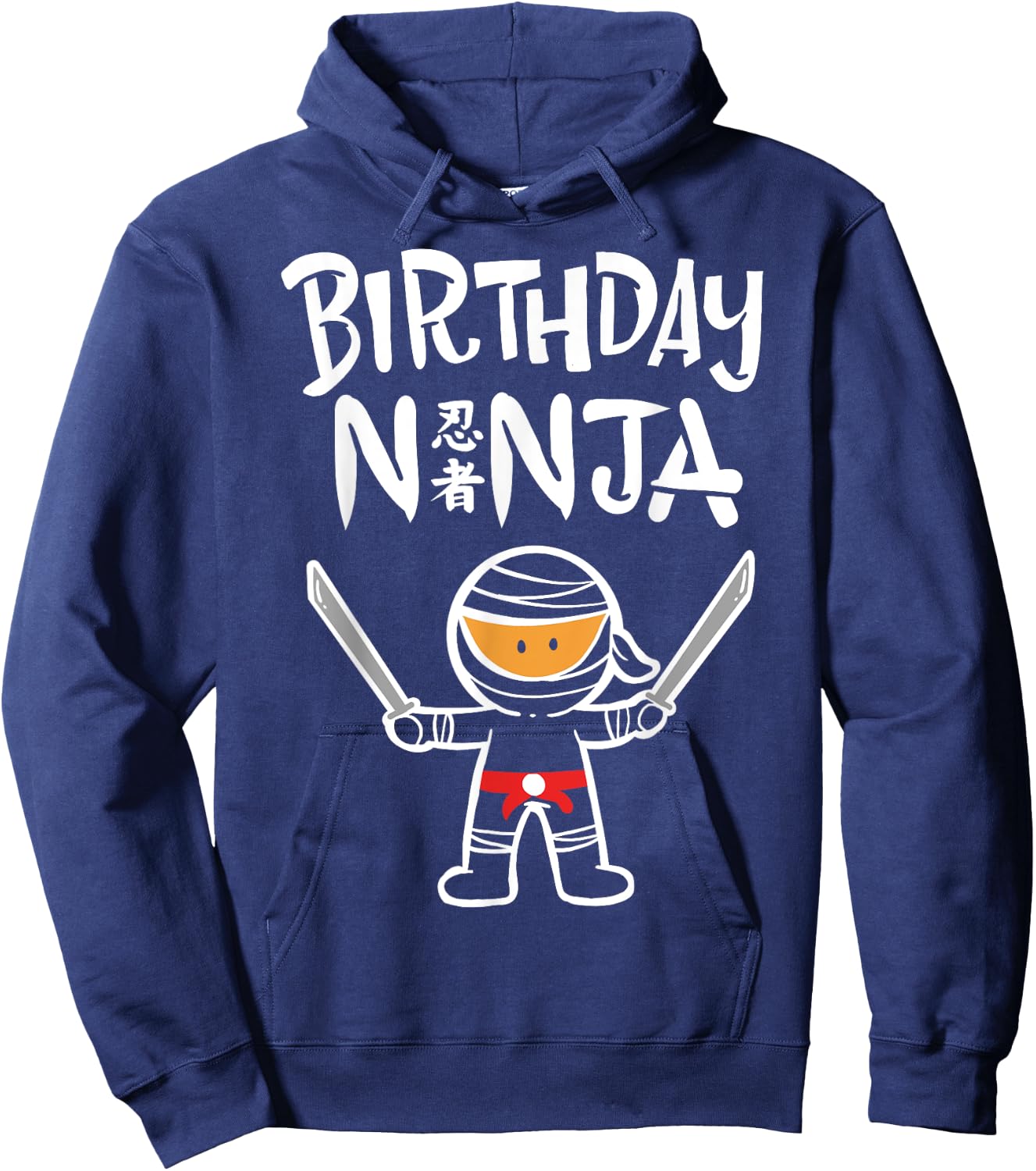 Birthday Ninja Hoodie - Hoodie | Navy