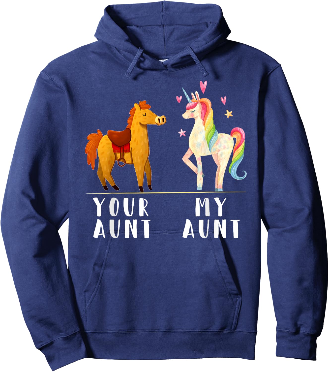 Your Aunt My Aunt Shirt - My Aunt Loves Me Hoodie - Hoodie | Navy