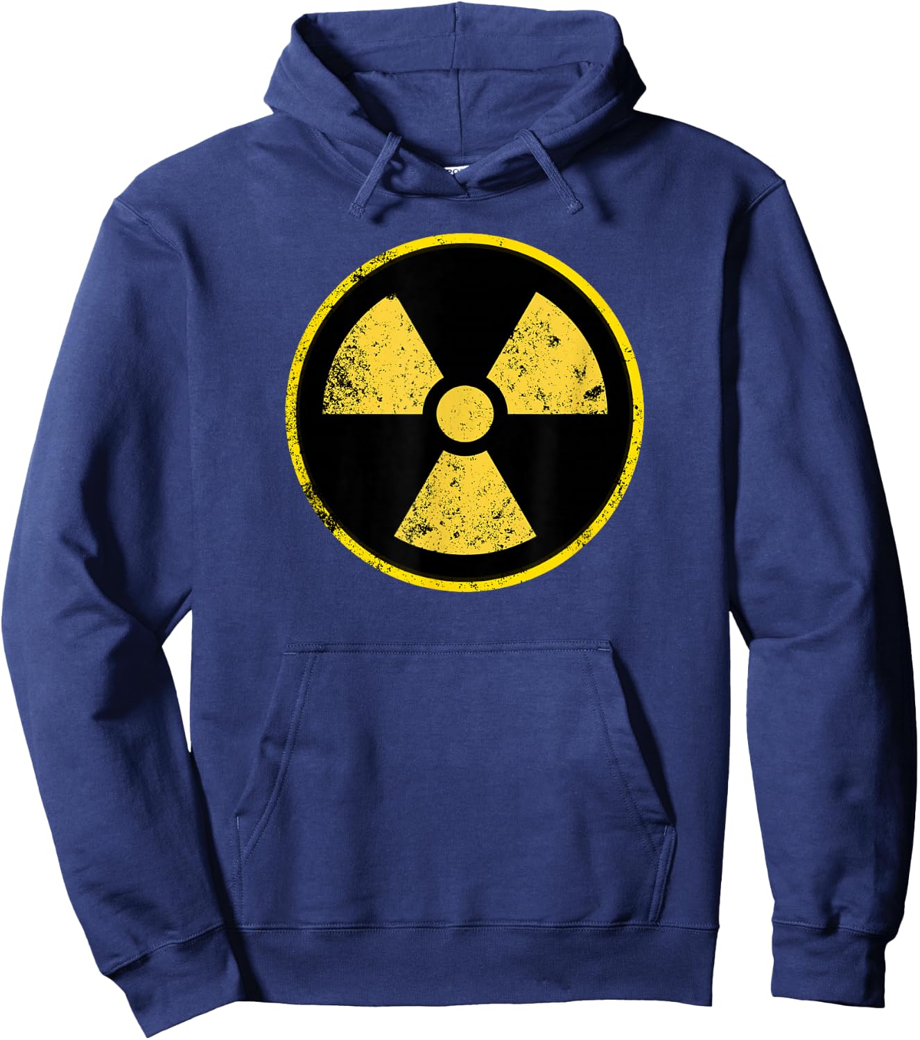 Nuke apparel Distressed Hoodie - Hoodie | Navy