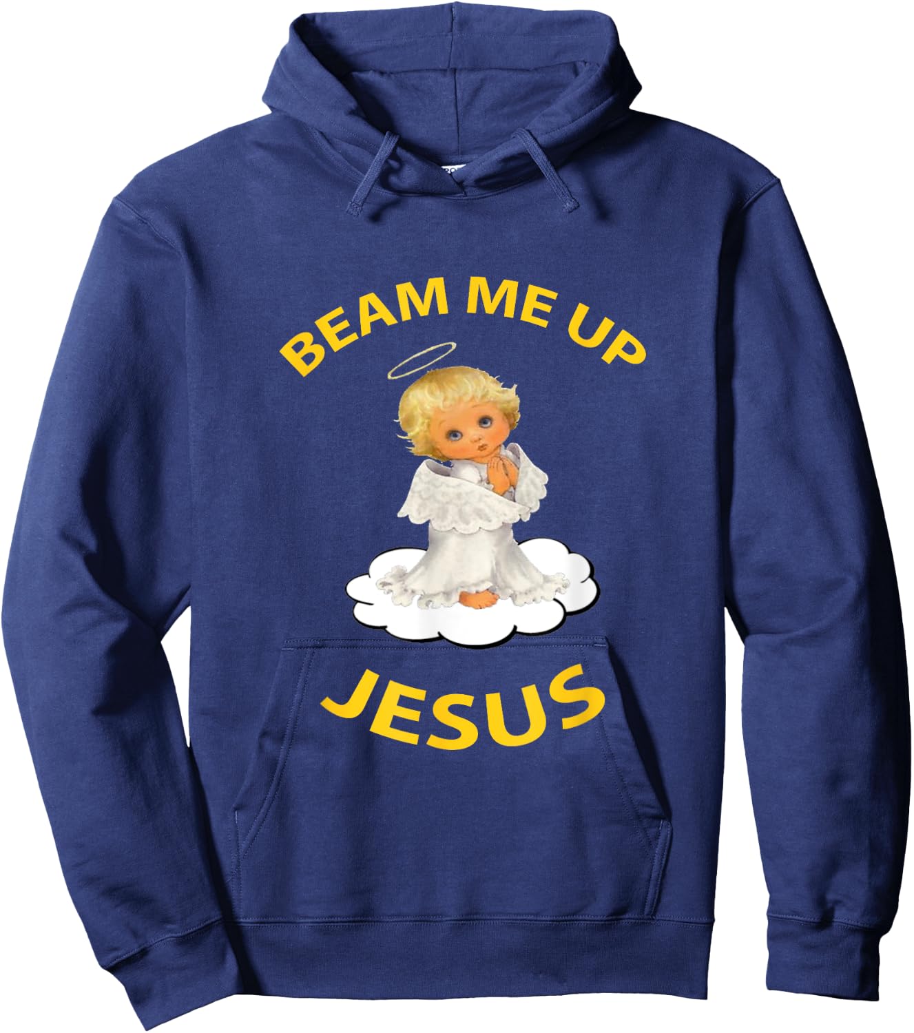 Beam Me Up, Jesus Hoodie - Hoodie | Navy