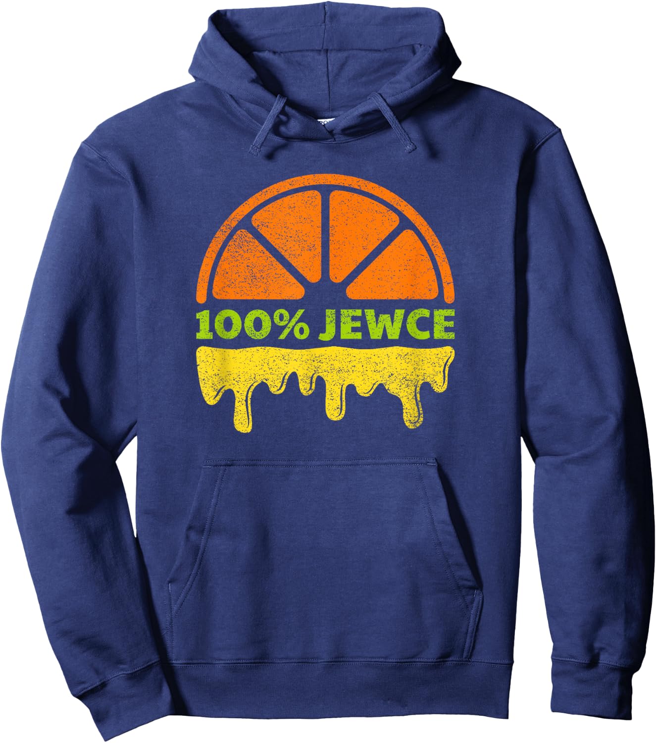 100% Jewce Jews Hoodie - Hoodie | Navy