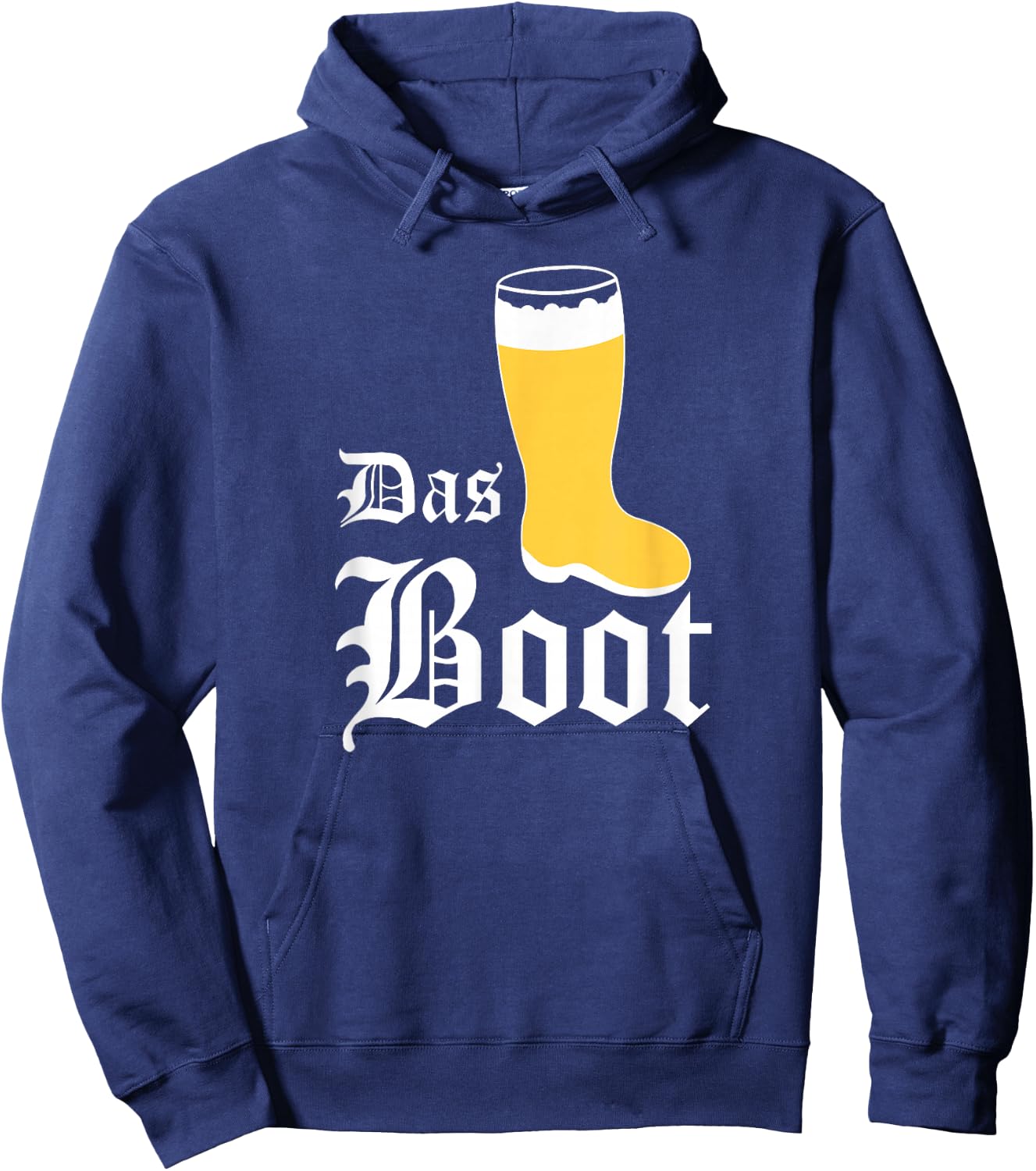 Das Boot Shirt Beer Shirt Hoodie - Hoodie | Navy