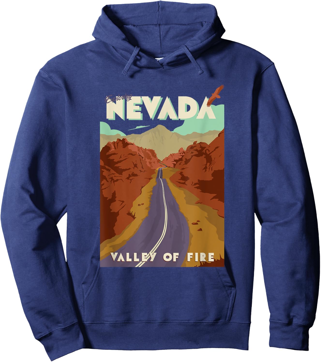 Nevada Valley of Fire Hoodie - Hoodie | Navy