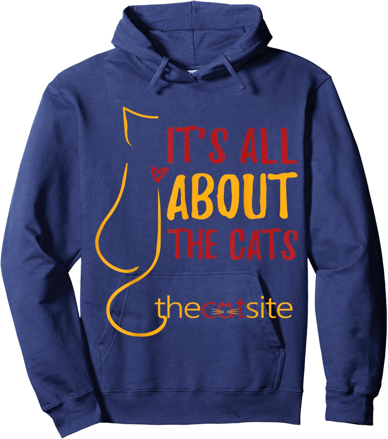 It's All About The Cats Teeshirt #2 Design Hoodie - Hoodie | Navy