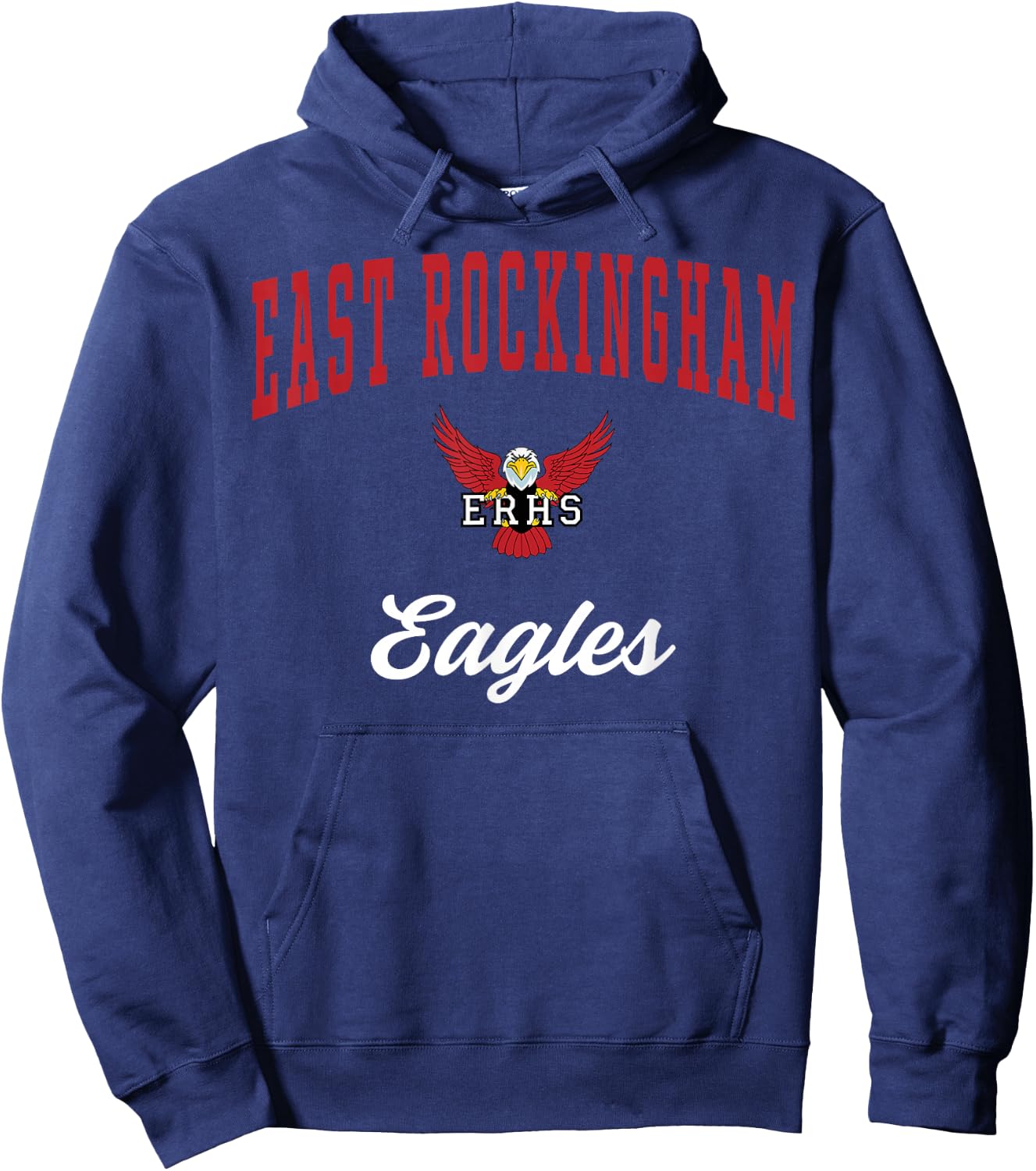 East Rockingham High School Eagles C3 Hoodie - Hoodie | Navy