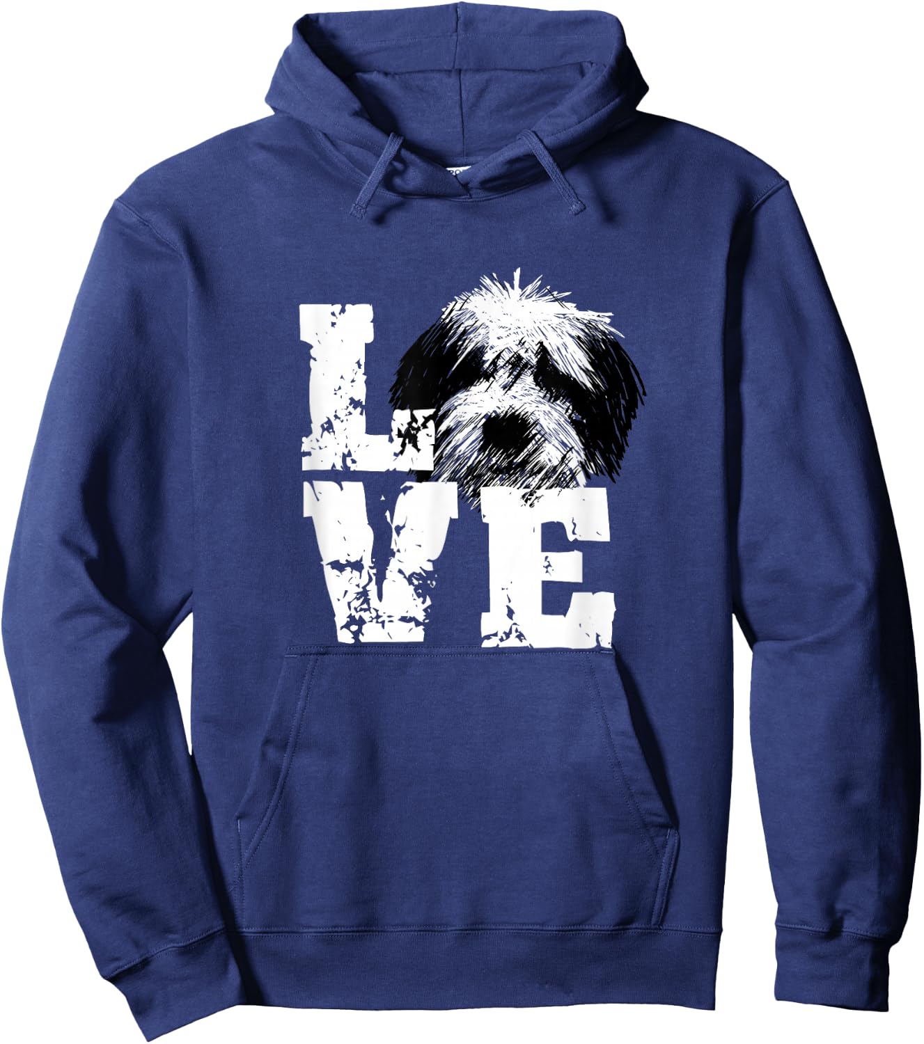 LOVE Sheepadoodles for Doodle Dog Lovers Hoodie - Hoodie | Navy