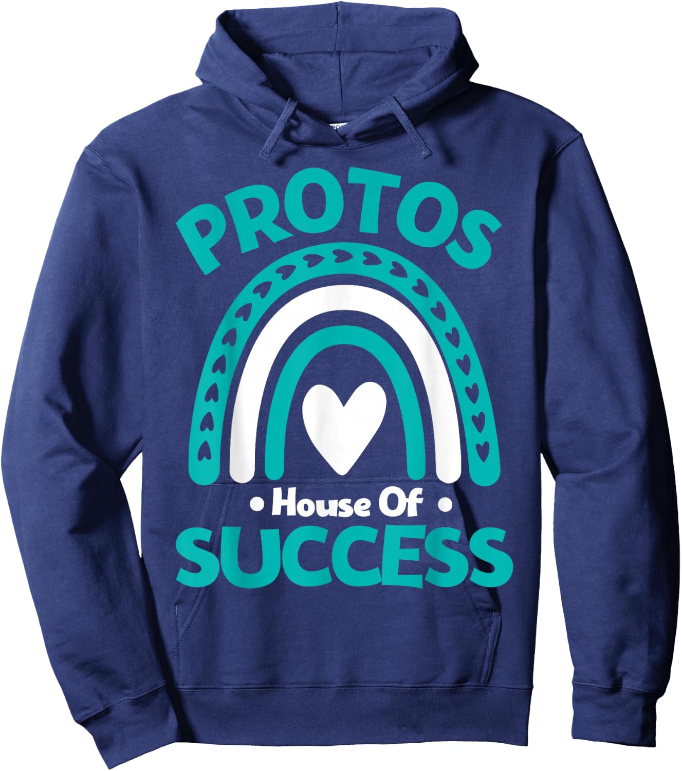Protos House of Success, Vintage Rainbow Spirit Hoodie - Hoodie | Navy