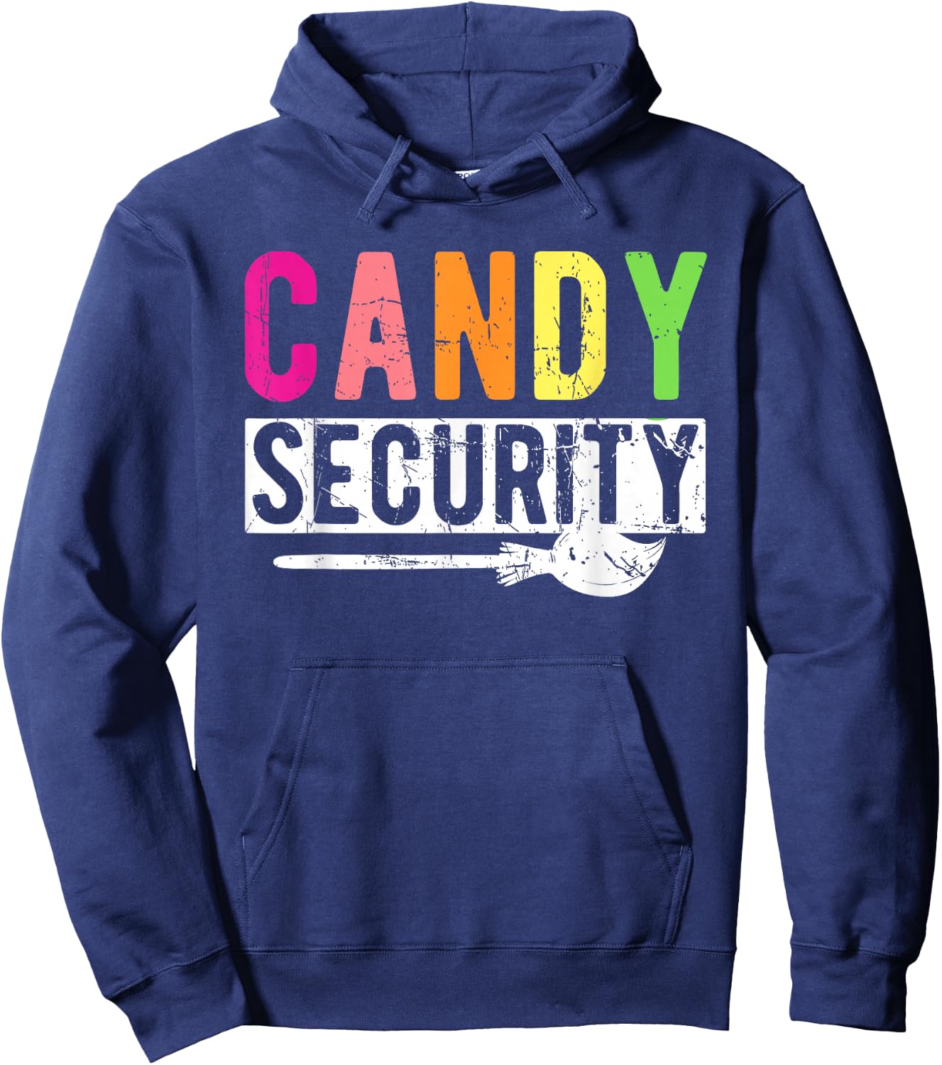 Candy Security Halloween Candy Security Hoodie - Hoodie | Navy