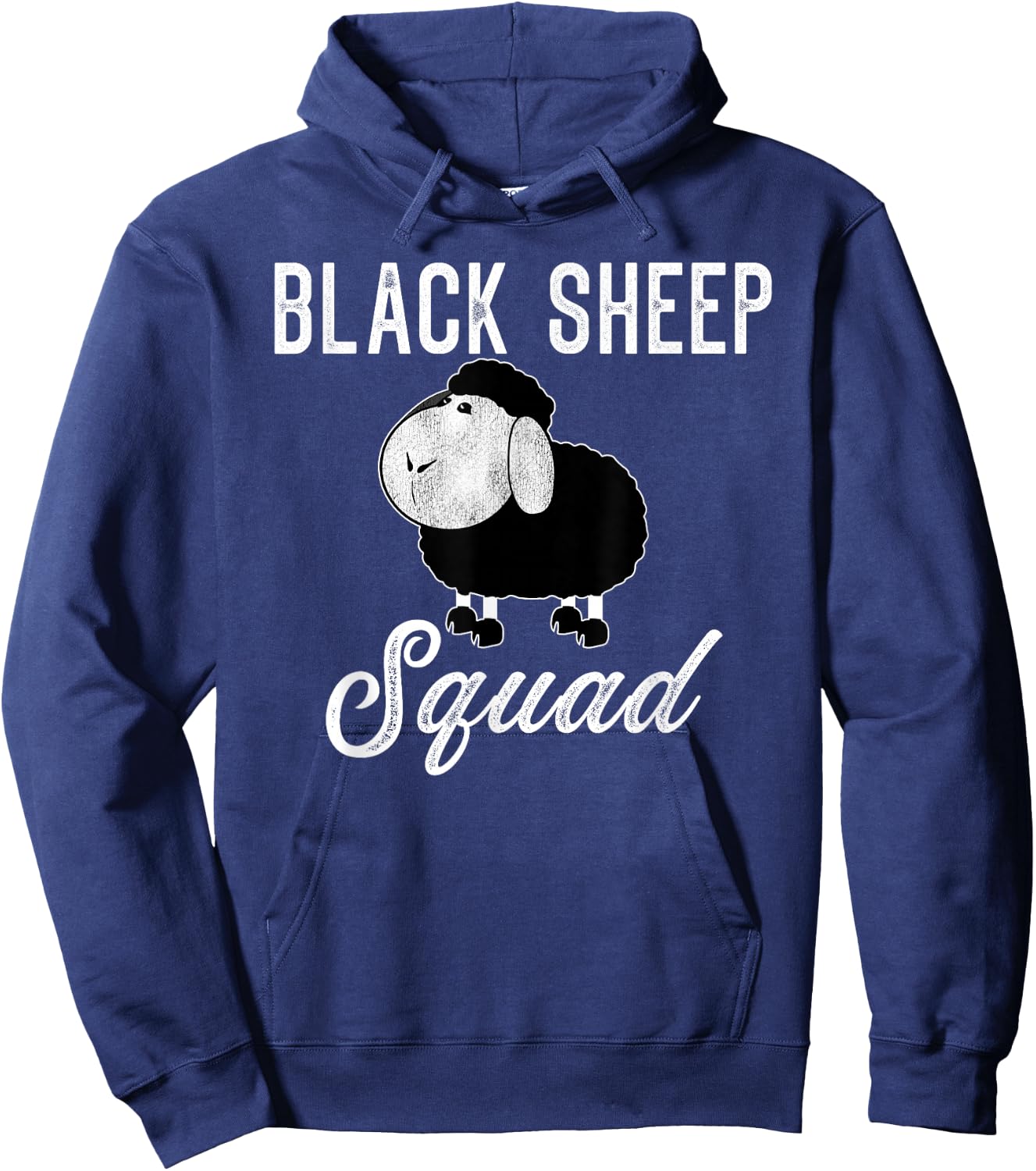 Black Sheep Squad Funny Black Sheep Hoodie - Hoodie | Navy