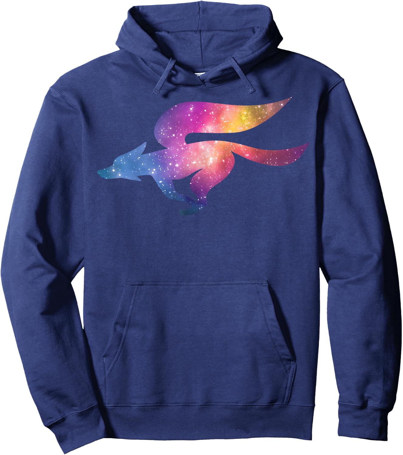 Nintendo Star Fox Space Light Logo Graphic Hoodie - Hoodie | Navy