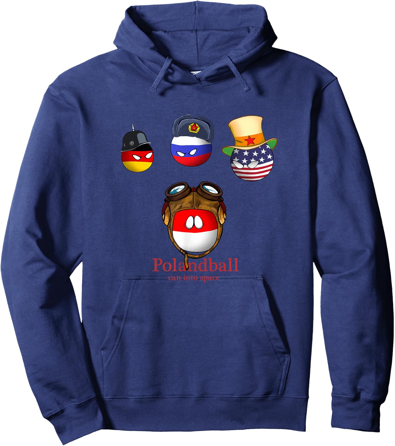 Coutnryballs Hoodie - Hoodie | Navy