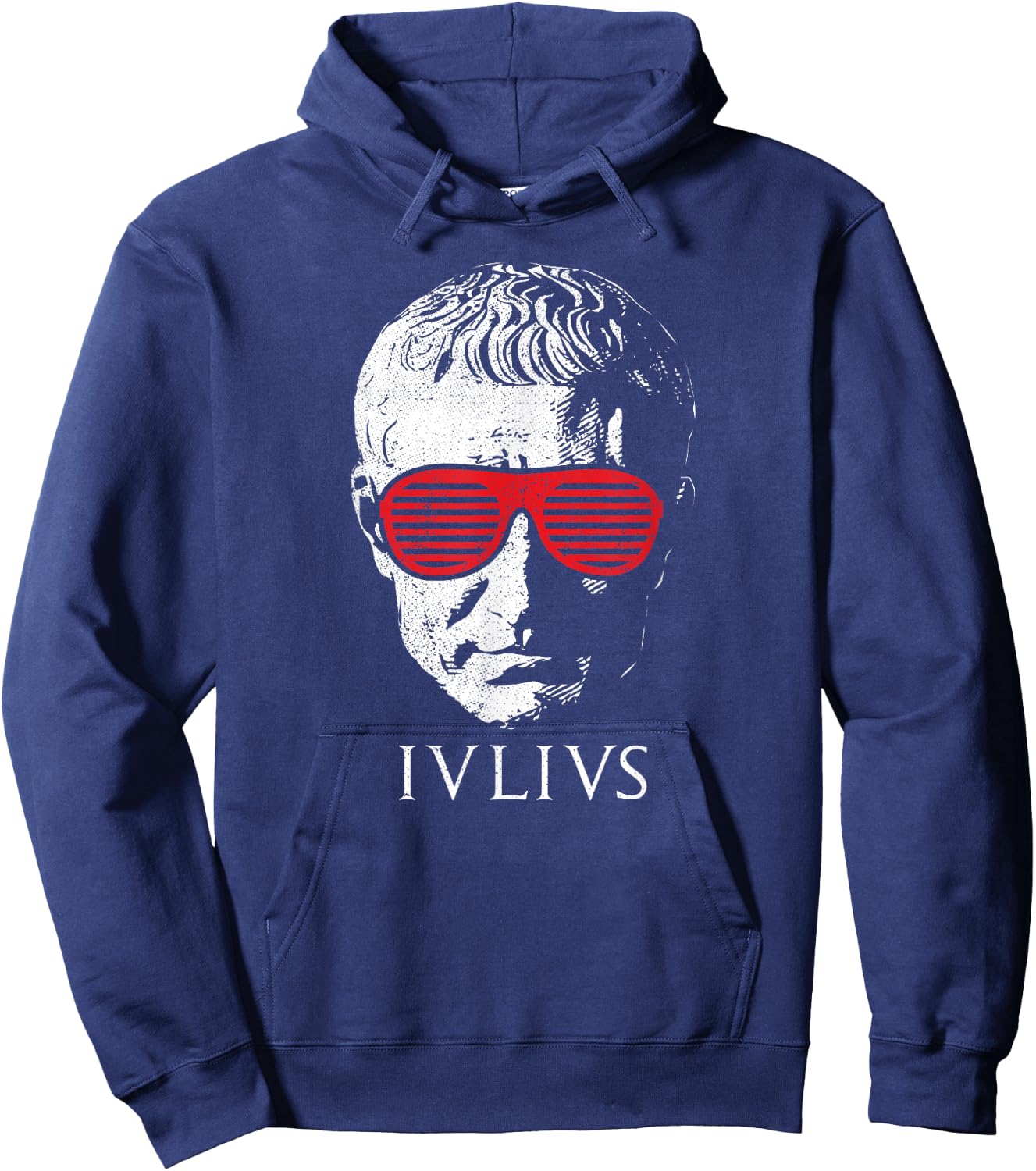 Funny Party Gaius Julius Caesar Roman History Hoodie - Hoodie | Navy