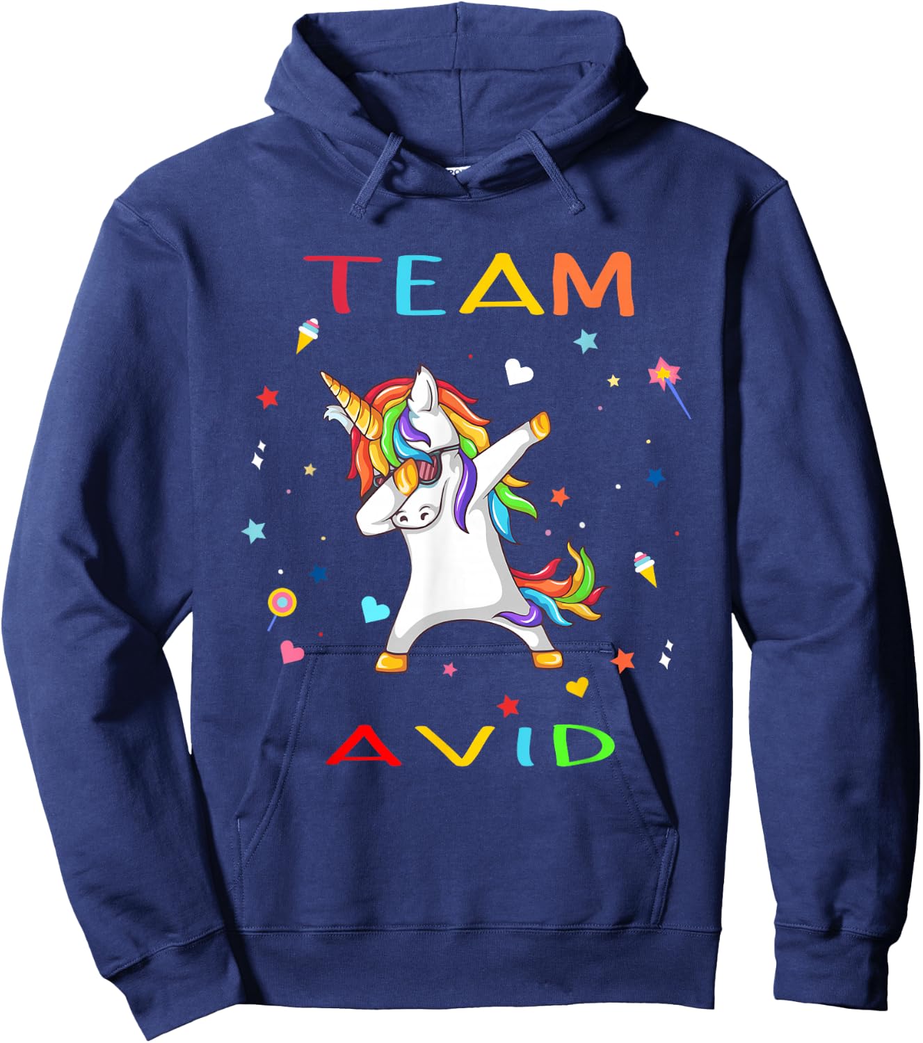 AVID Shirt - Team AVID Back to School shirt Hoodie - Hoodie | Navy