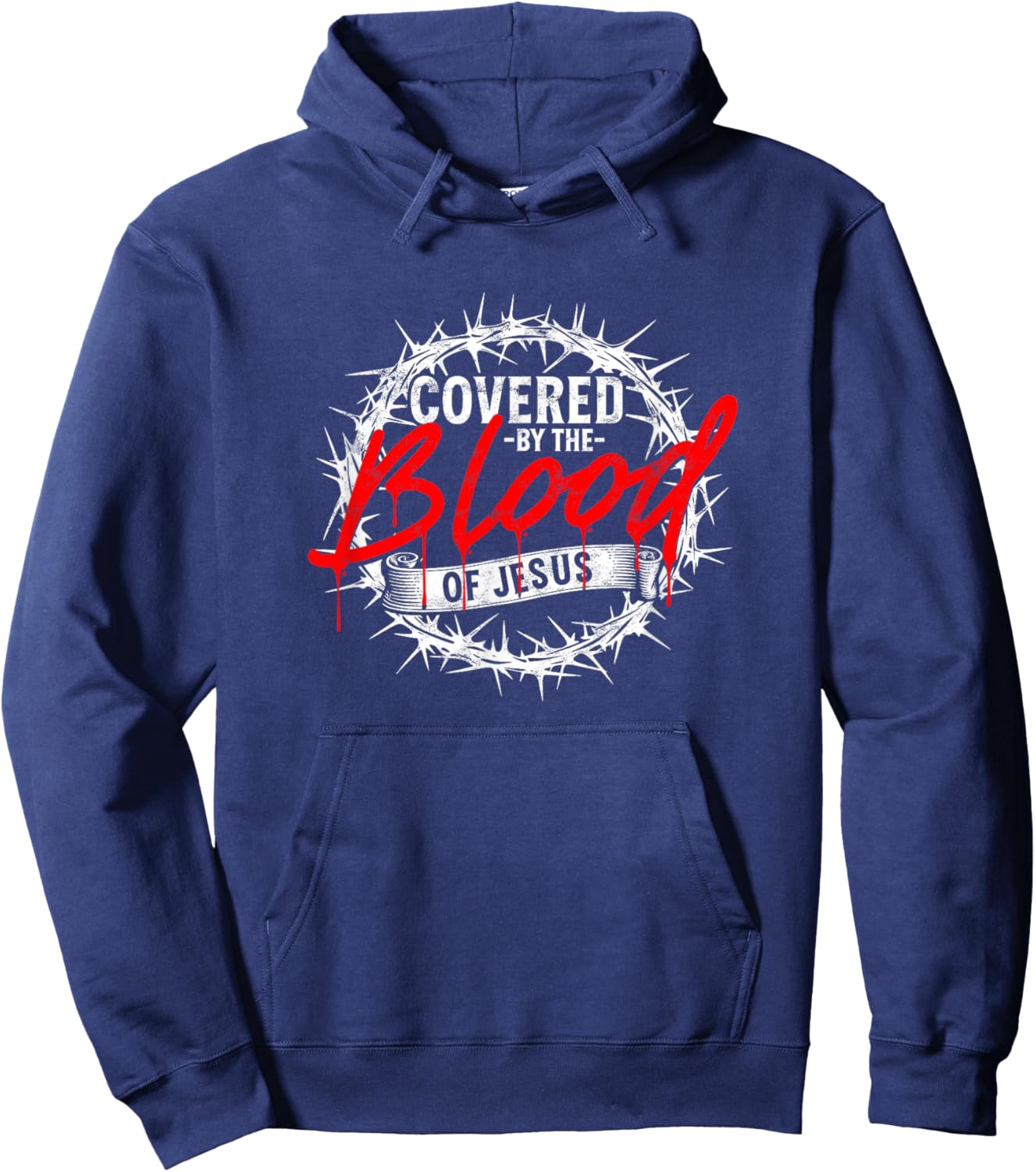 of Jesus Protection Hoodie - Hoodie | Navy