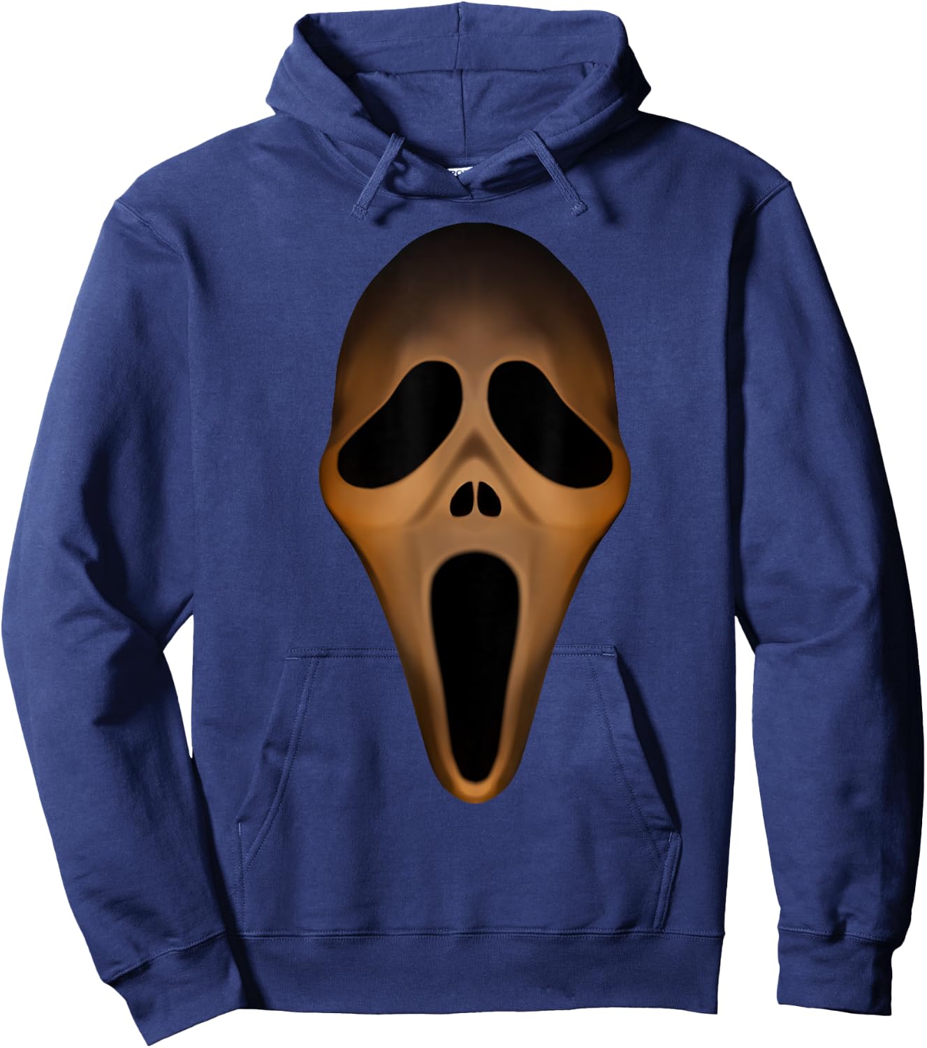 Ghost Face Spooky Halloween Face Costume Hoodie - Hoodie | Navy