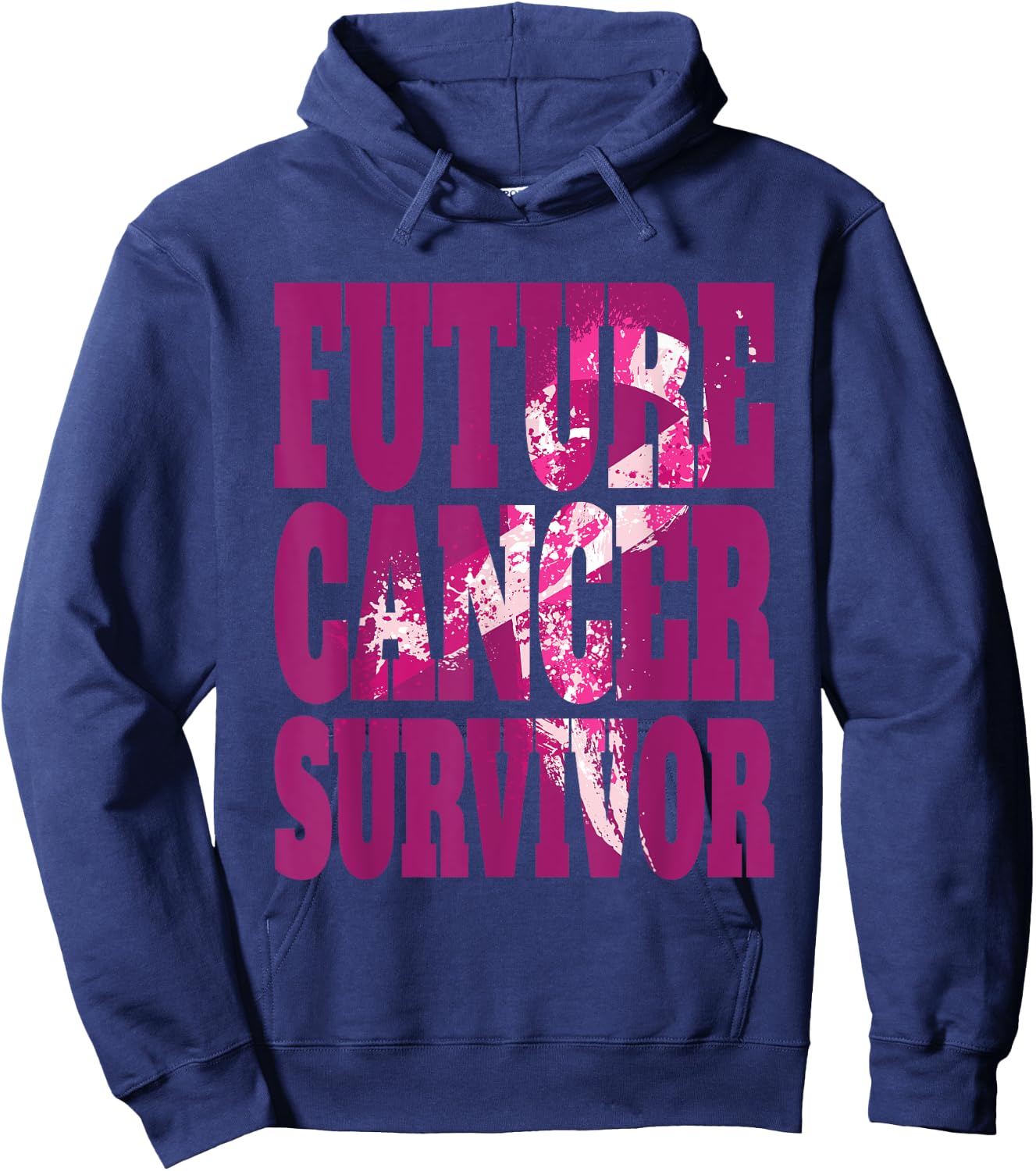 Future Cancer Survivor Awareness Hoodie - Hoodie | Navy