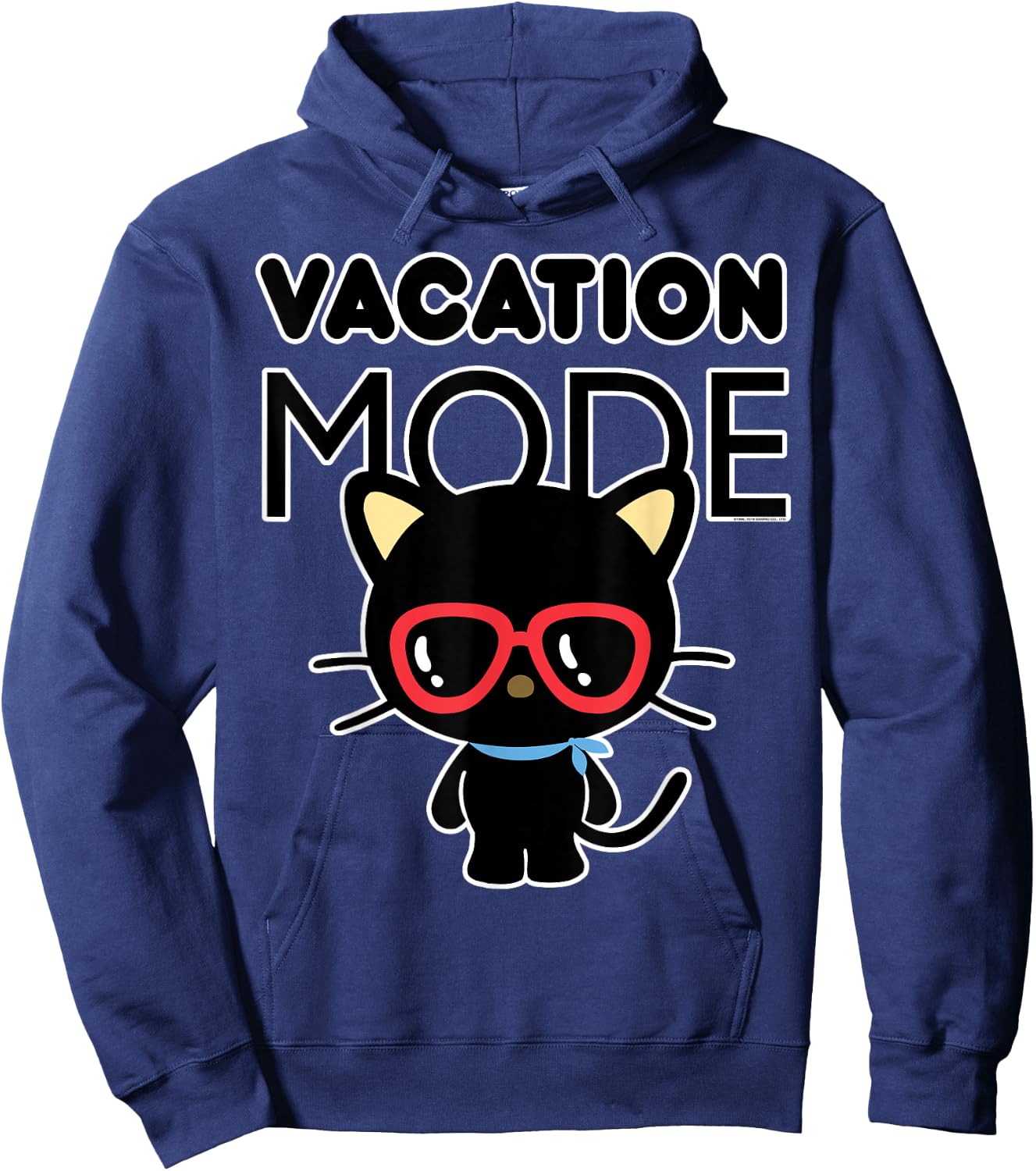 Chococat Vacation Mode Sunglasses Hoodie - Hoodie | Navy