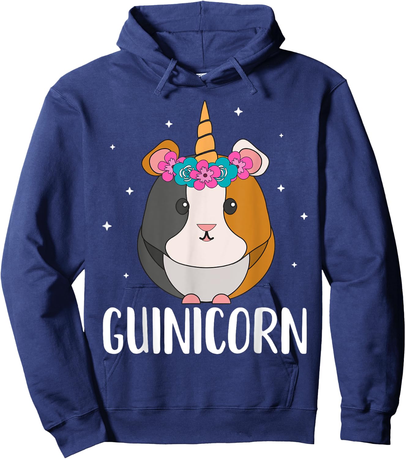 Gunicorn Guinea Pig Pet Owner Gift Hoodie - Hoodie | Navy