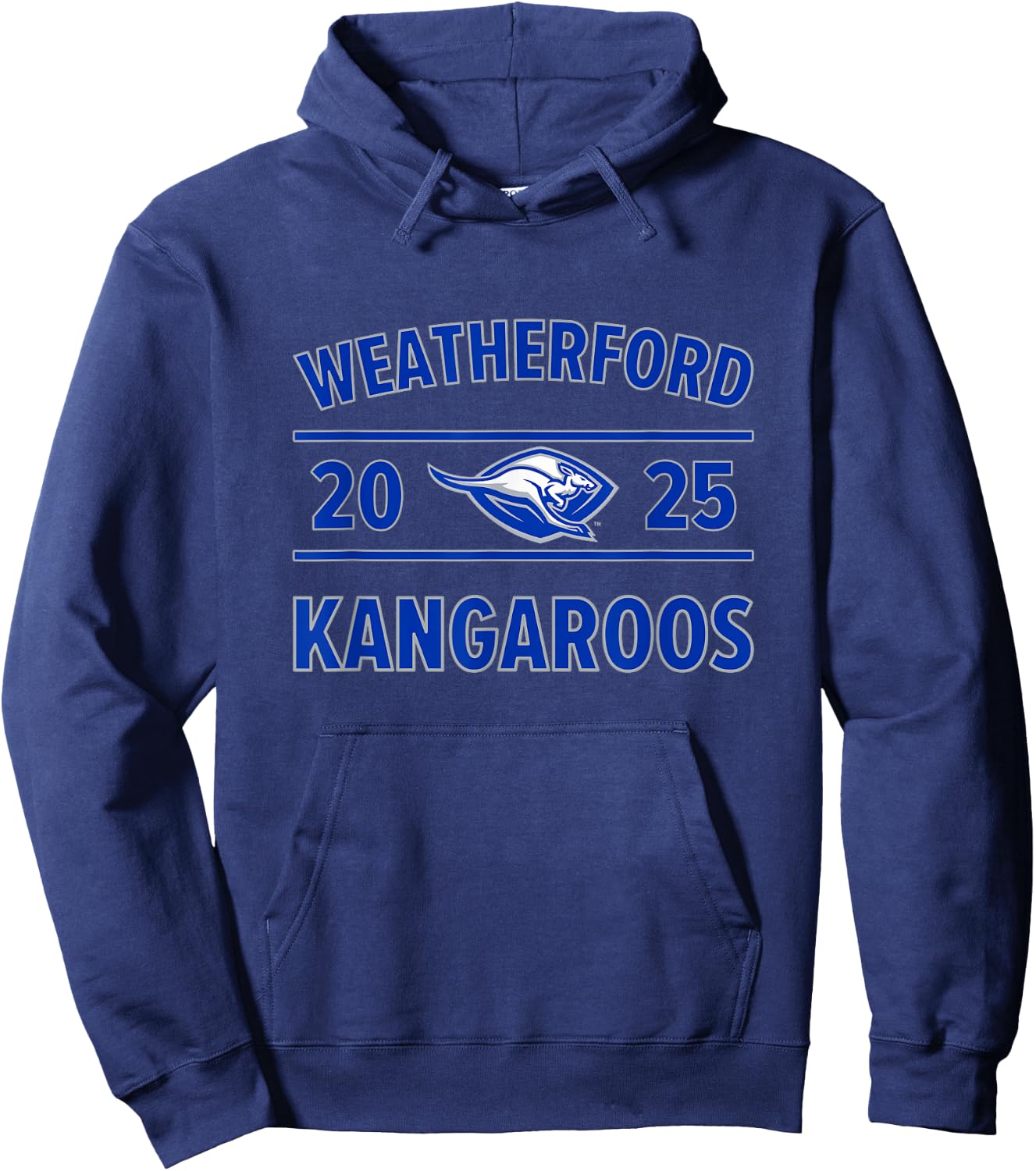 Weatherford Kangaroos Logo 2025 HS Hoodie - Hoodie | Navy