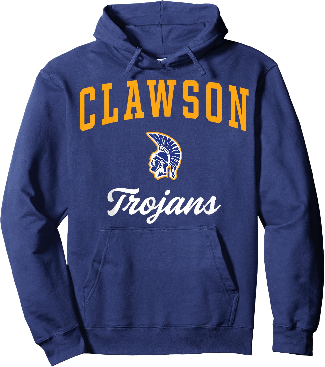 Clawson High School Trojans Hoodie - Hoodie | Navy