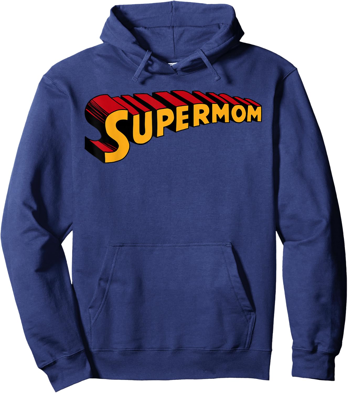 Super mom Superhero Mom Funny Super Mom Hoodie - Hoodie | Navy