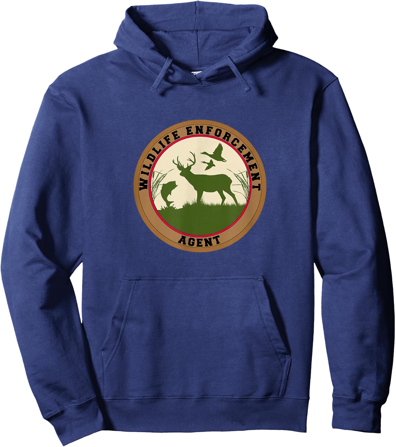 Wildlife Enforcement Agent Officer Uniform Duty Hoodie - Hoodie | Navy