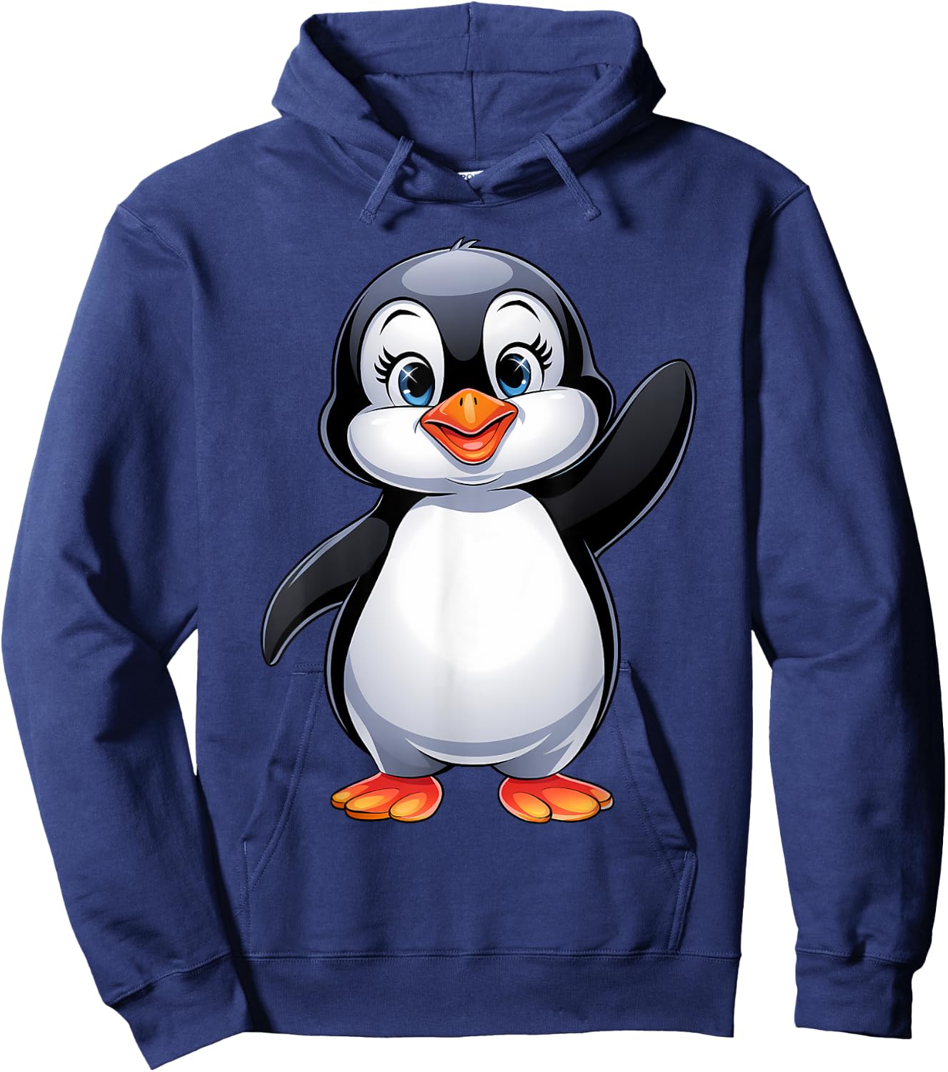 Penguin Kids Girls Boys Women Hoodie - Hoodie | Navy