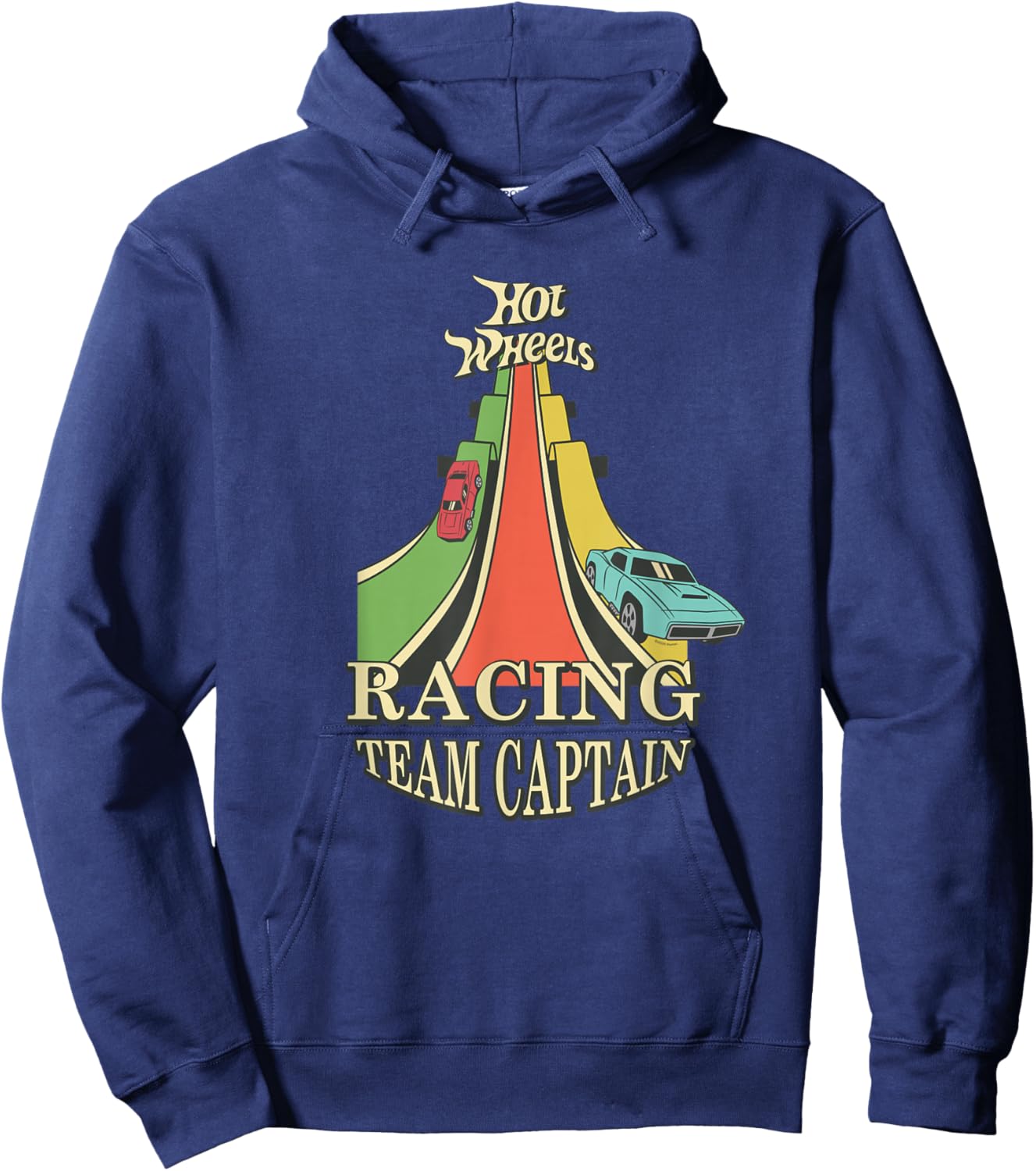 Hot Wheels - Father's Day Racing Team Captain Hoodie - Hoodie | Navy