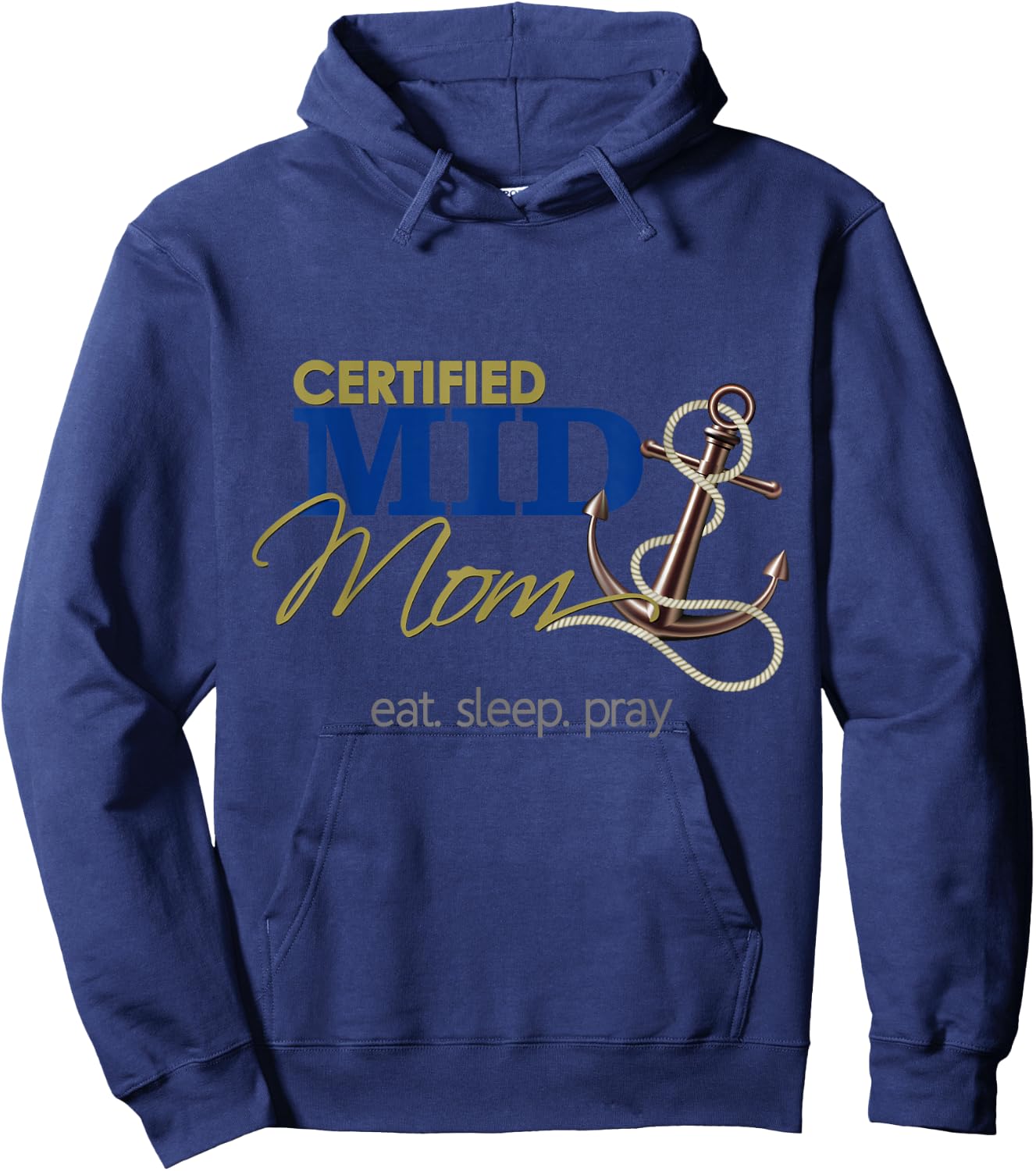 Naval Academy (USNA) Mom Hoodie - Hoodie | Navy