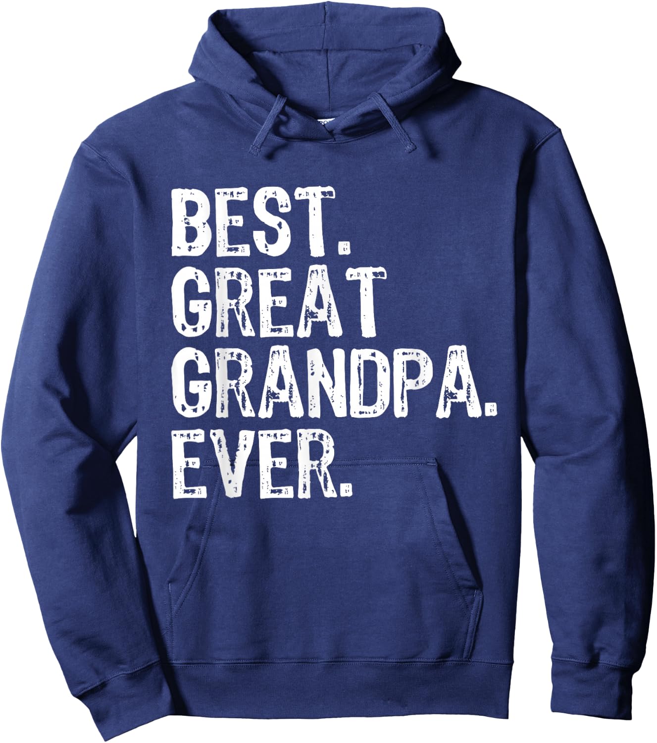Best Great Grandpa Ever Funny Cool Hoodie - Hoodie | Navy