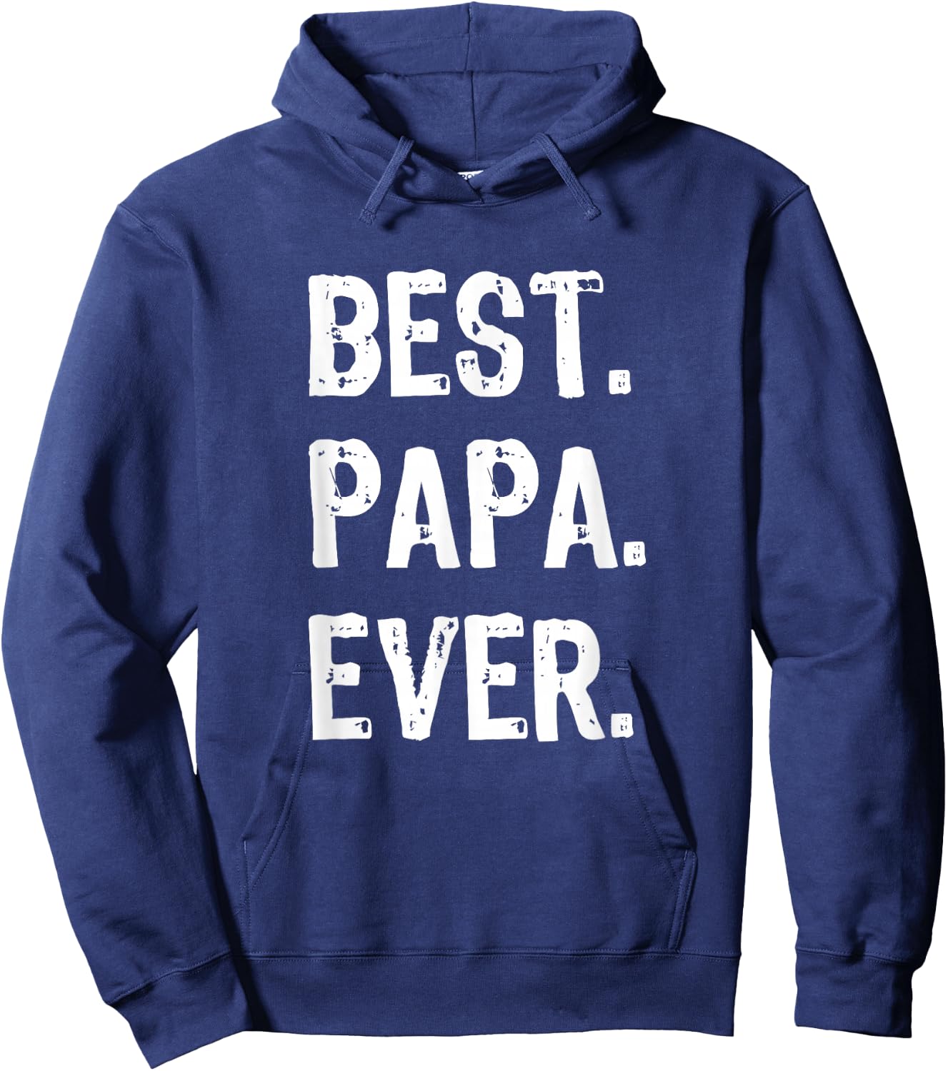 Best Papa Ever Funny Cool Hoodie - Hoodie | Navy