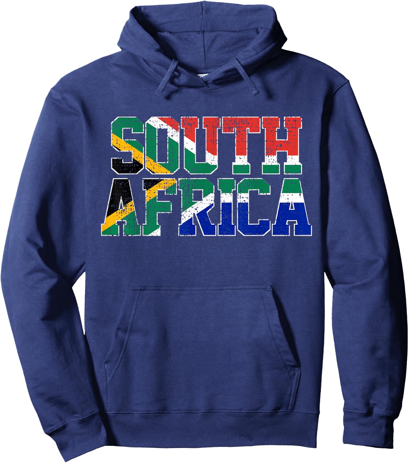 South Africa National Flag African Gift Hoodie - Hoodie | Navy