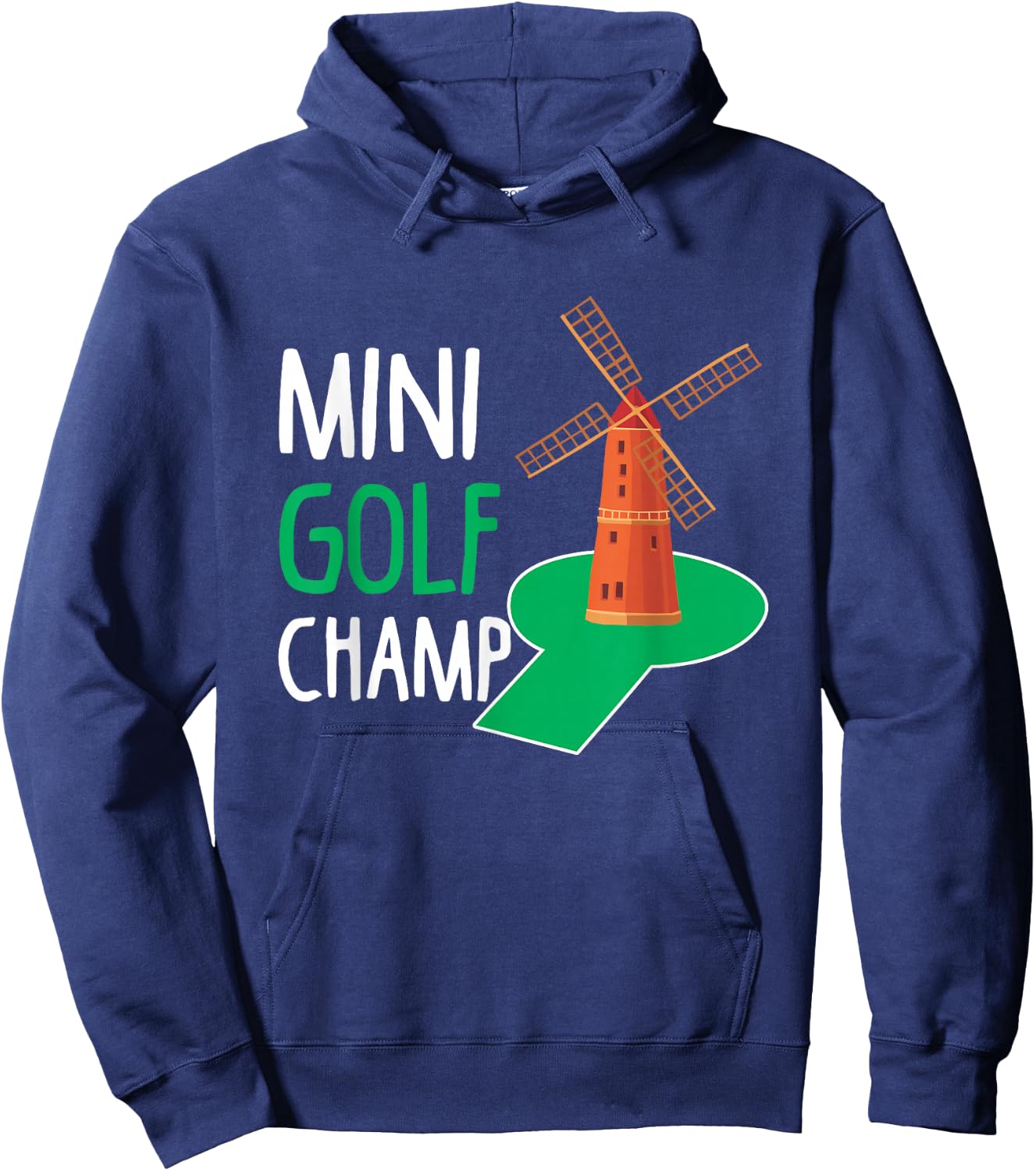 Mini Golf Champ Hobby Sport Golfer Champion Hoodie - Hoodie | Navy