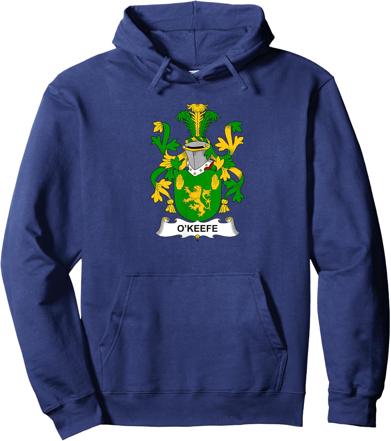 O'Keefe Coat of Arms - Family Crest Hoodie - Hoodie | Navy