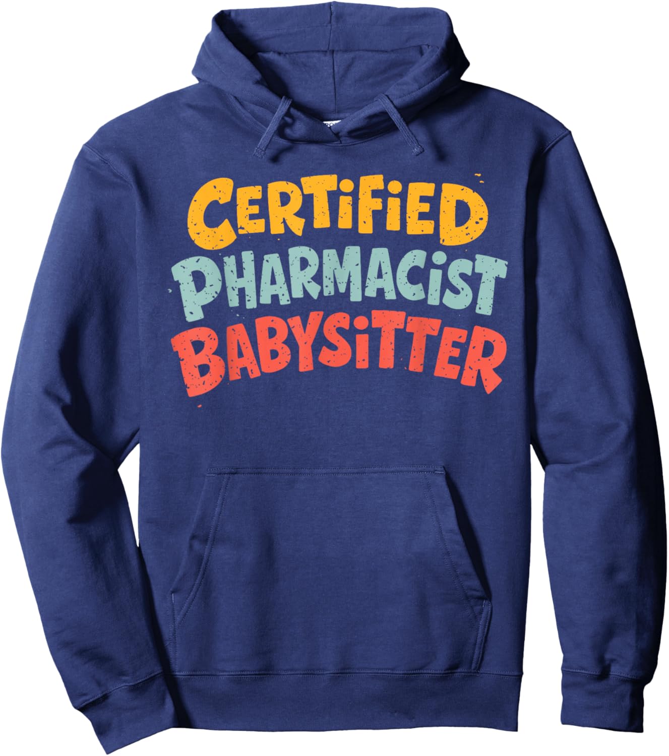Funny Design Hoodie - Hoodie | Navy