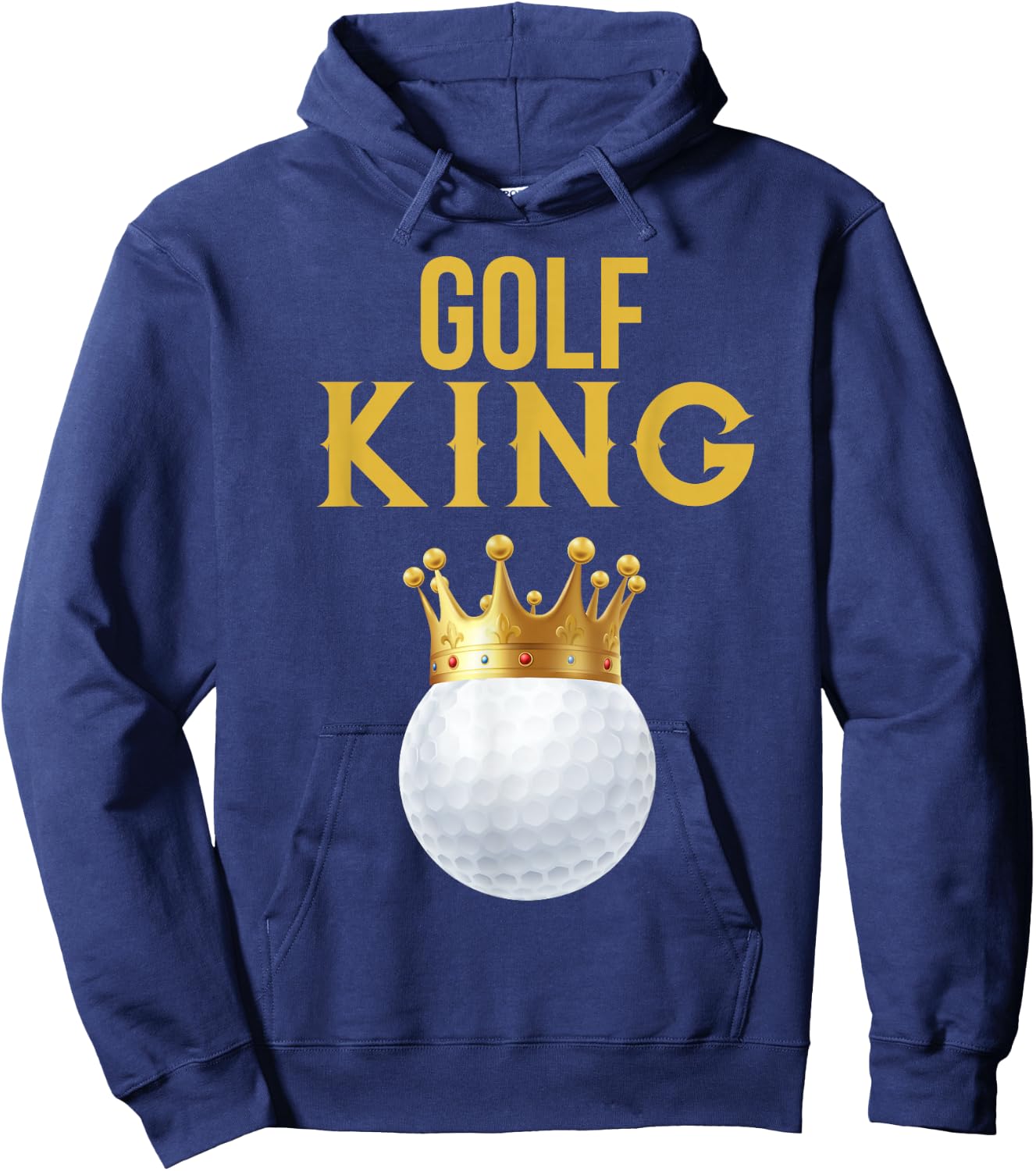 Golf King Funny Golf Hoodie - Hoodie | Navy