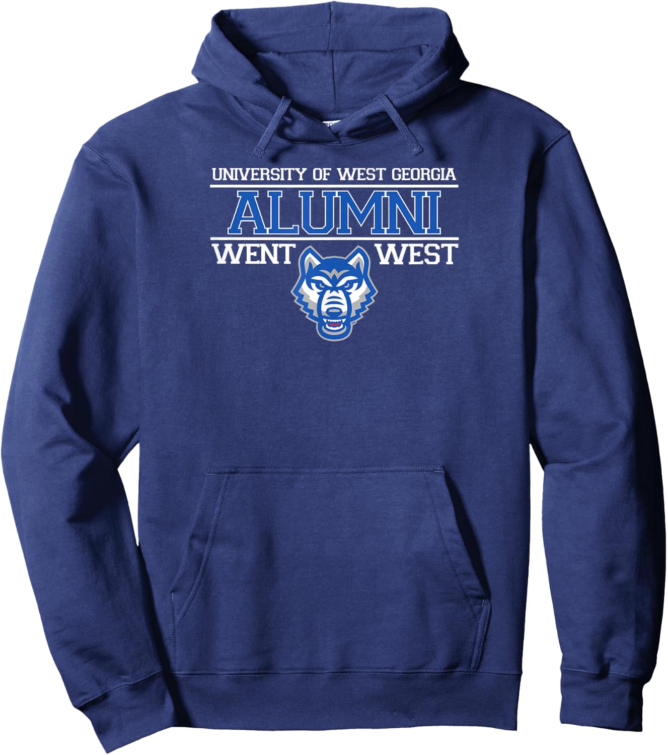 University of West Georgia Went West Alumni Hoodie - Hoodie | Navy