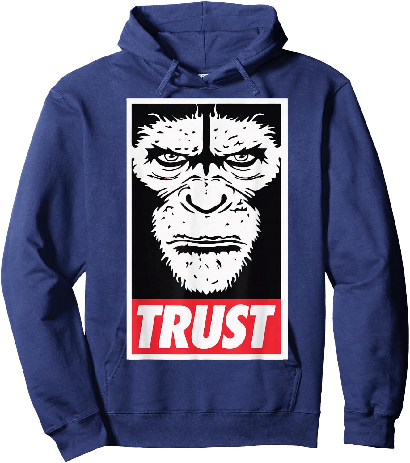 In Apes We Trust Original Hoodie - Hoodie | Navy