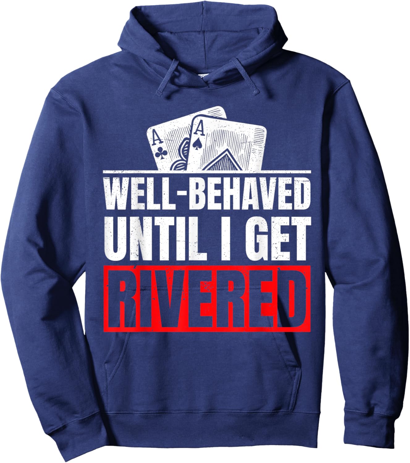 Funny Poker Player Hoodie - Hoodie | Navy
