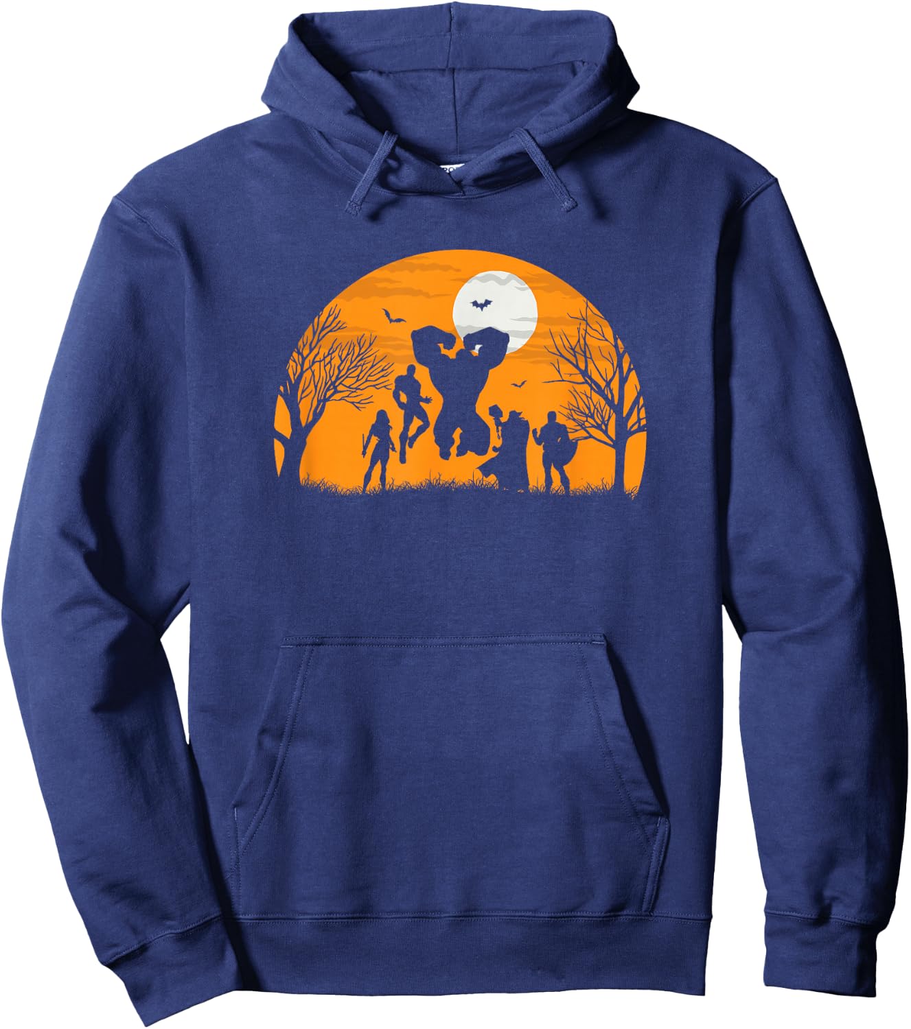 Marvel Avengers Silhouette Halloween Hoodie - Hoodie | Navy