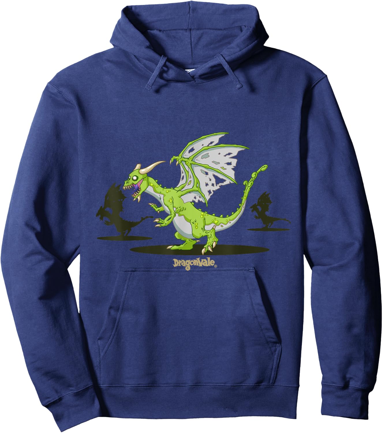 DragonVale: Zombie Dragon Hoodie - Hoodie | Navy