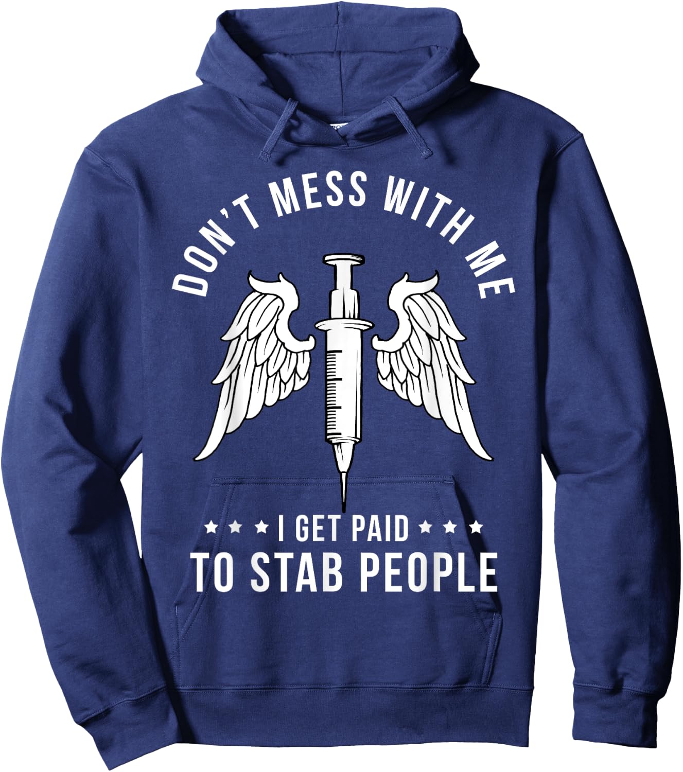 Phlebotomist Black Adult Men's Hoodie - Hoodie | Navy