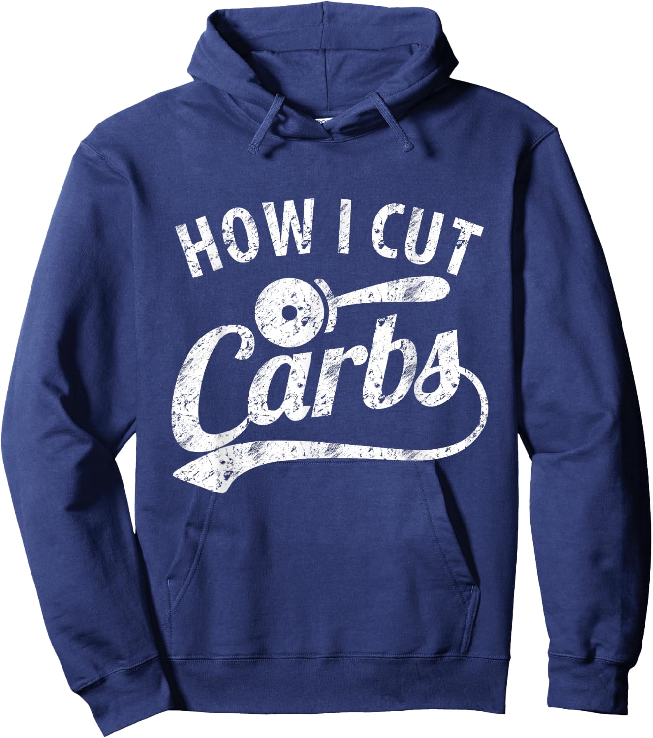 How I cut Carbs Hoodie - Hoodie | Navy