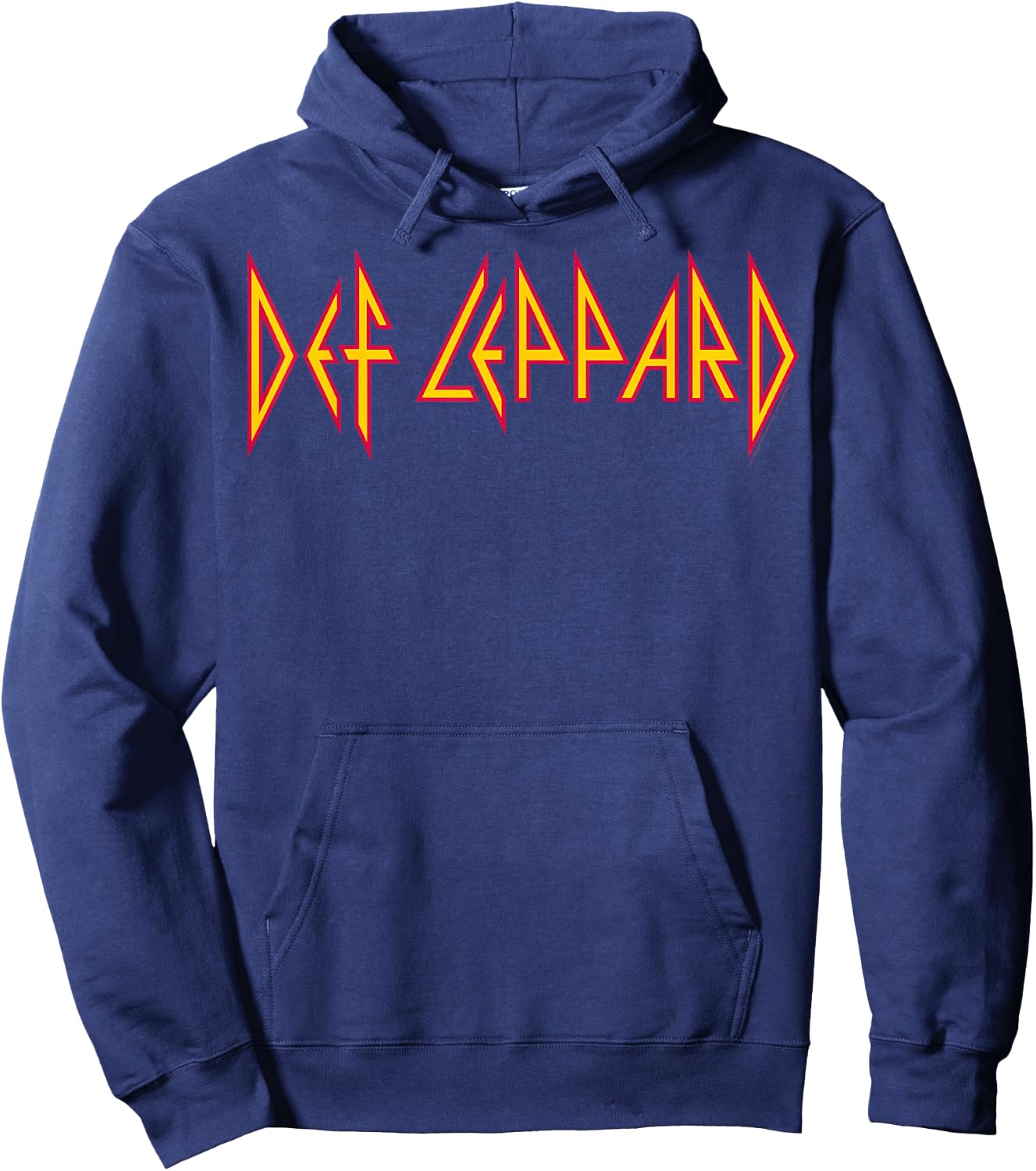 Def Leppard - Classic Logo Hoodie - Hoodie | Navy