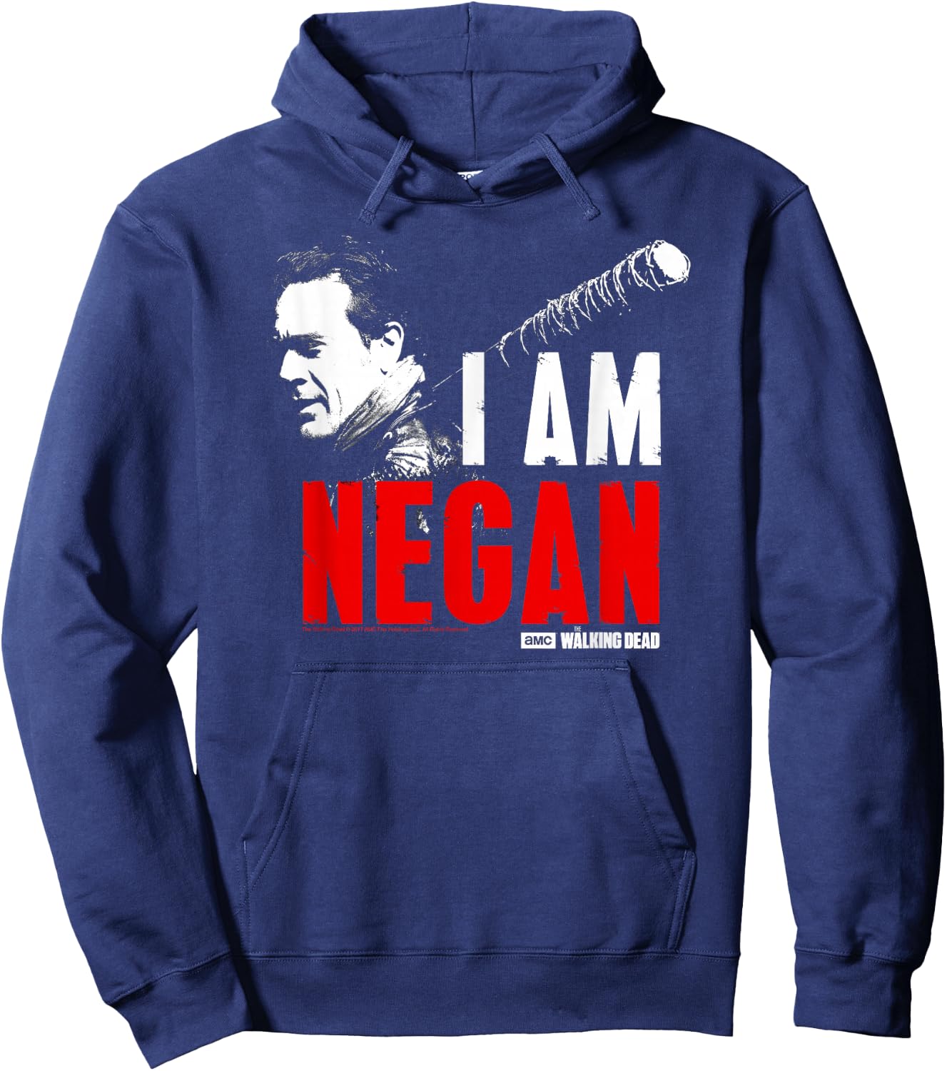 The Walking Dead I Am Negan Hoodie - Hoodie | Navy
