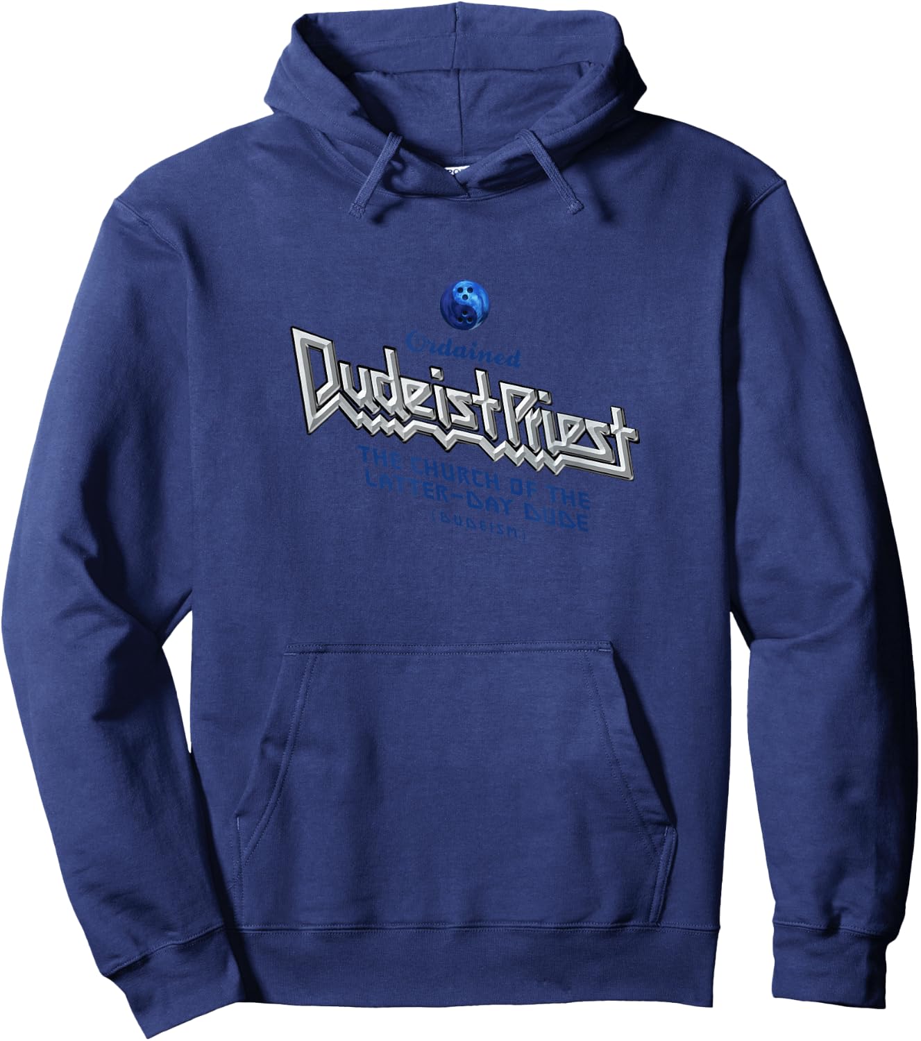 Dudeist Priest Shirt Hoodie - Hoodie | Navy