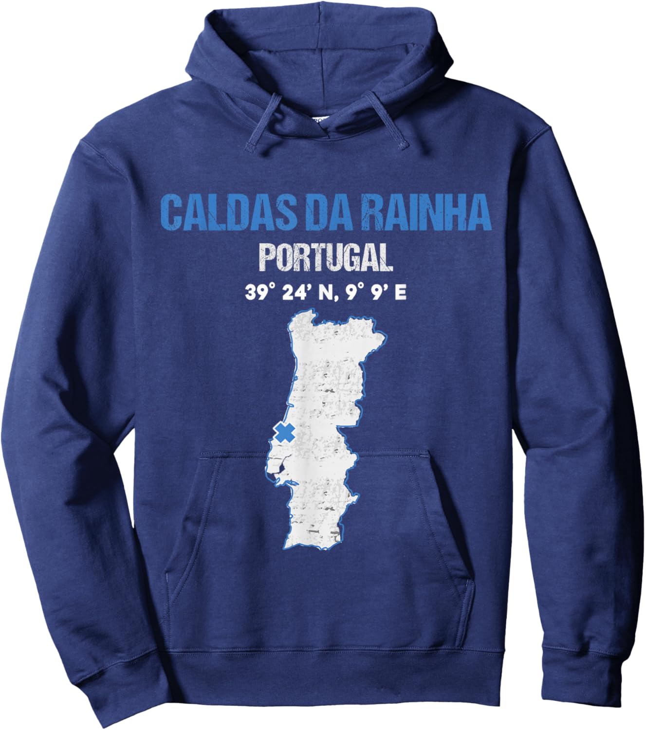 Caldas da Rainha Portugal City Hoodie - Hoodie | Navy